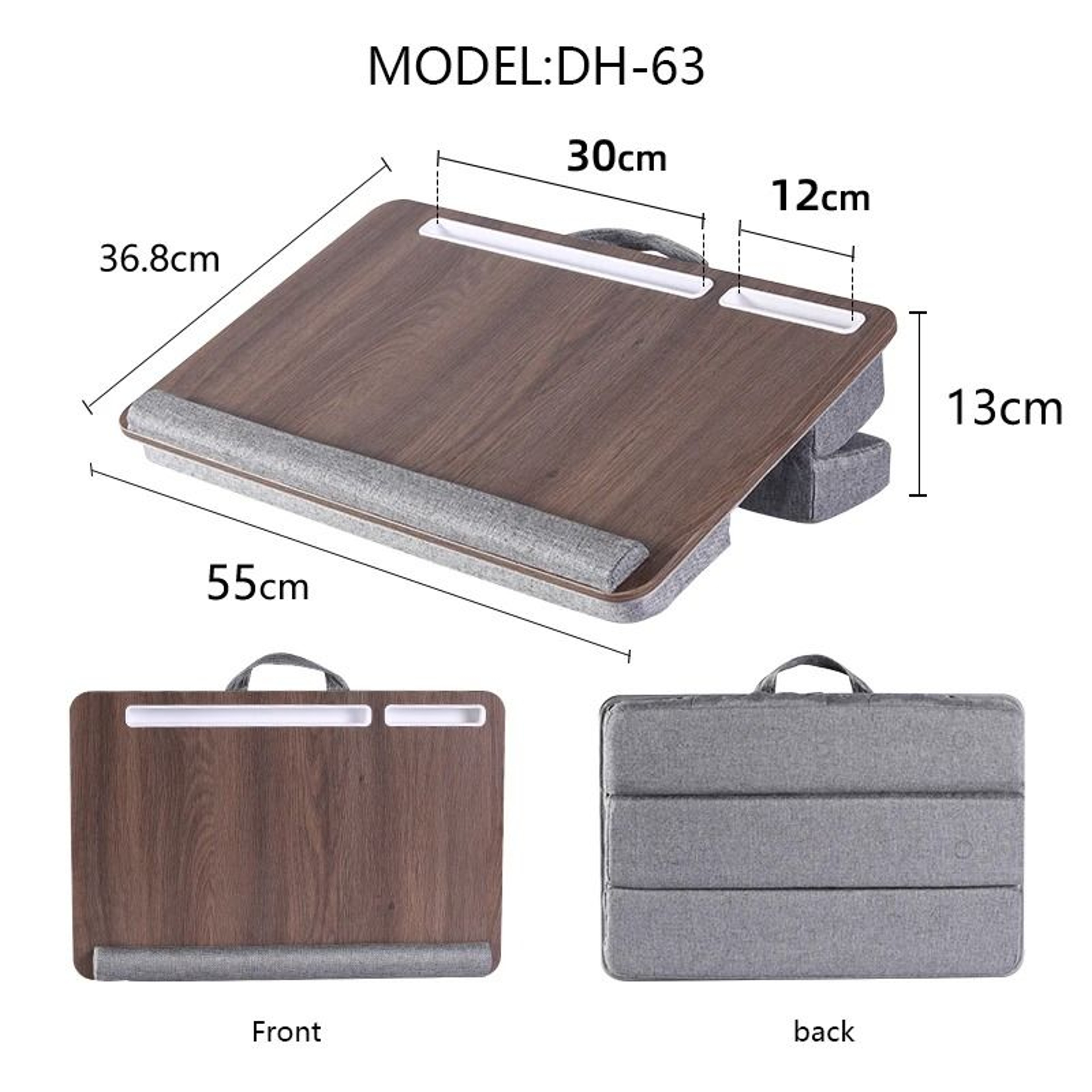 Portable Laptop DPortable Laptop Desk With Dual Media Slots Anesk With Dual Media Slots And Breatha 5