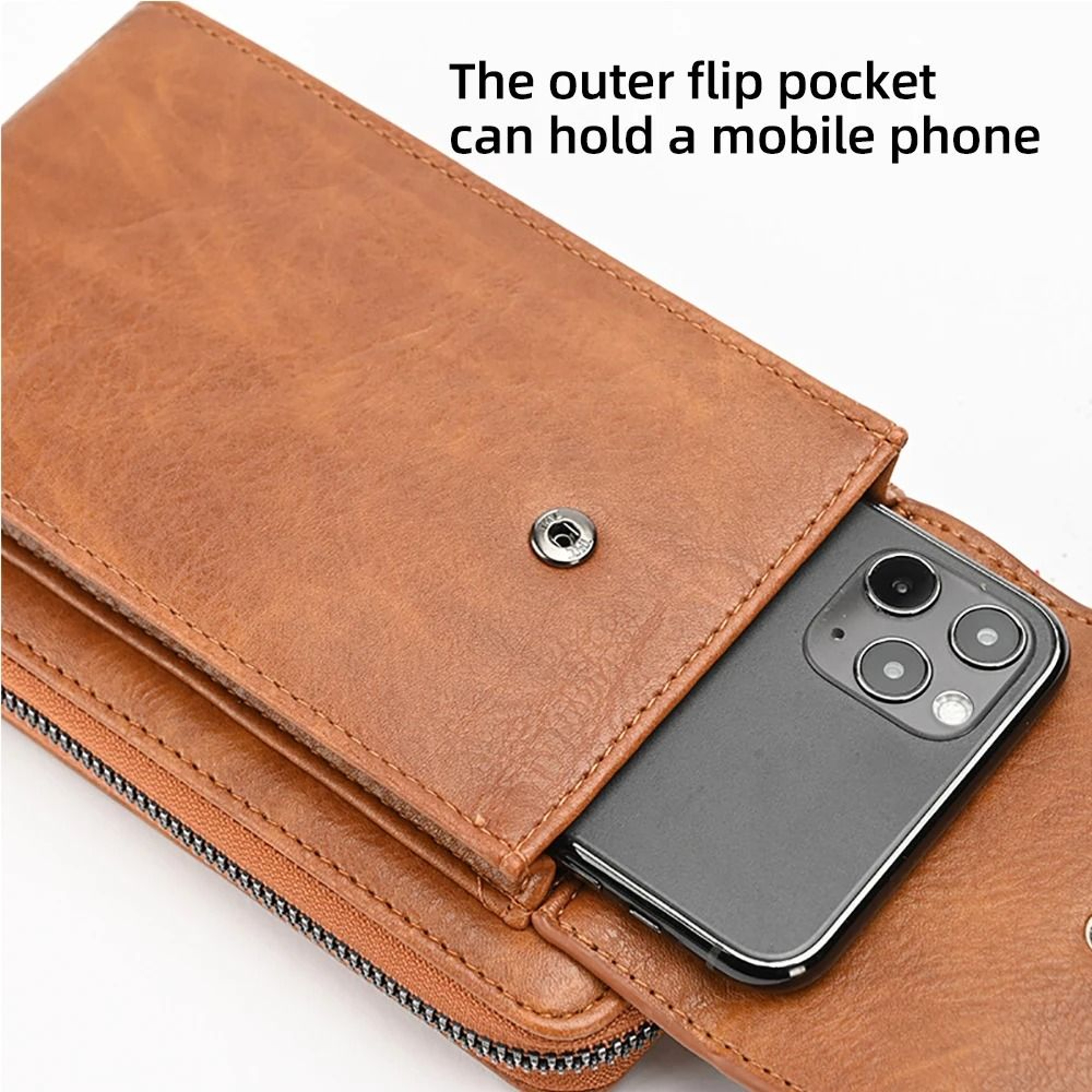 Fashionable Versatile Crossbody Mobile Phone Bag And LargeCapacity Coin Purse 5