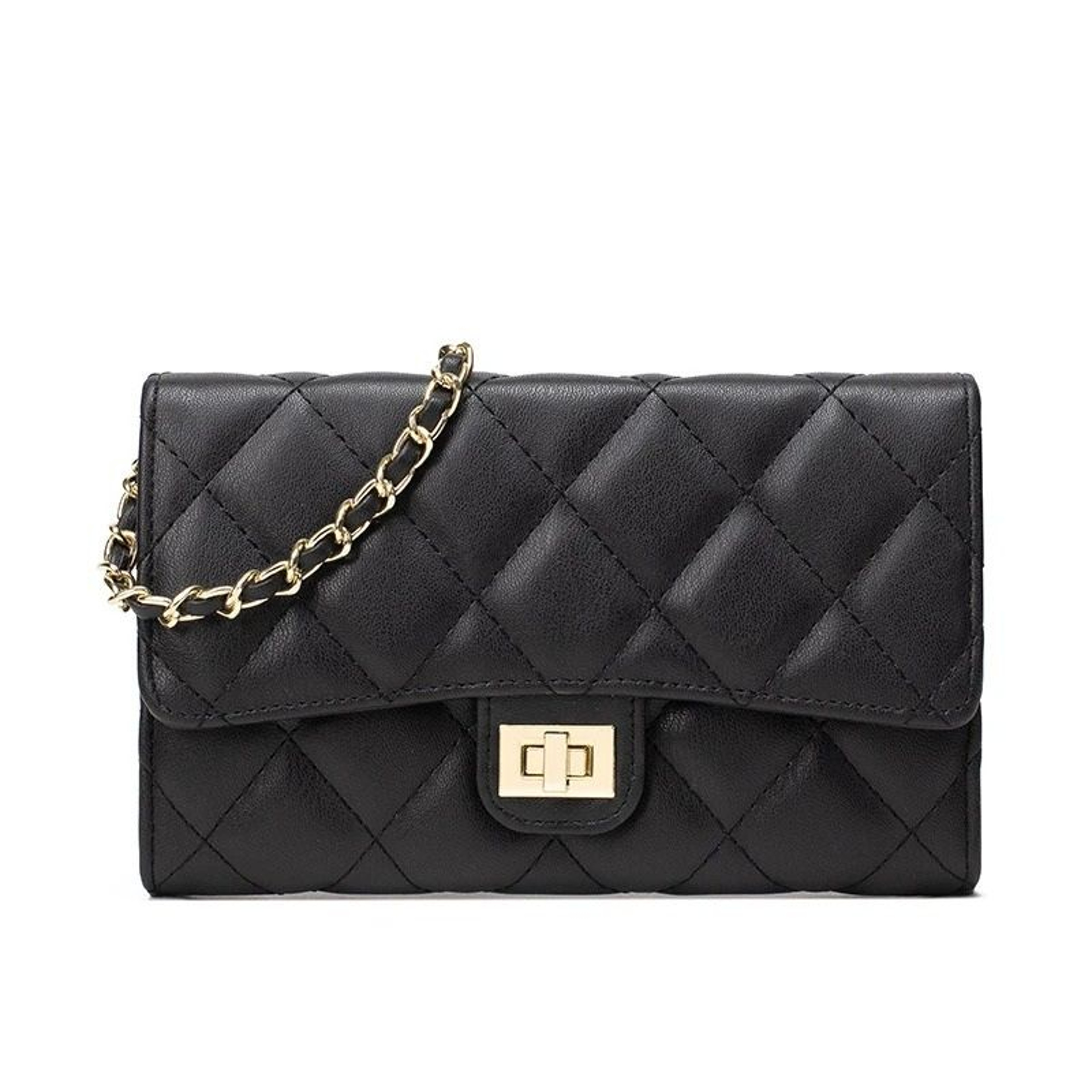 Versatile DiamondQuilted Chain Bag  Fashionable LargeCapacity Crossbody For Women 9