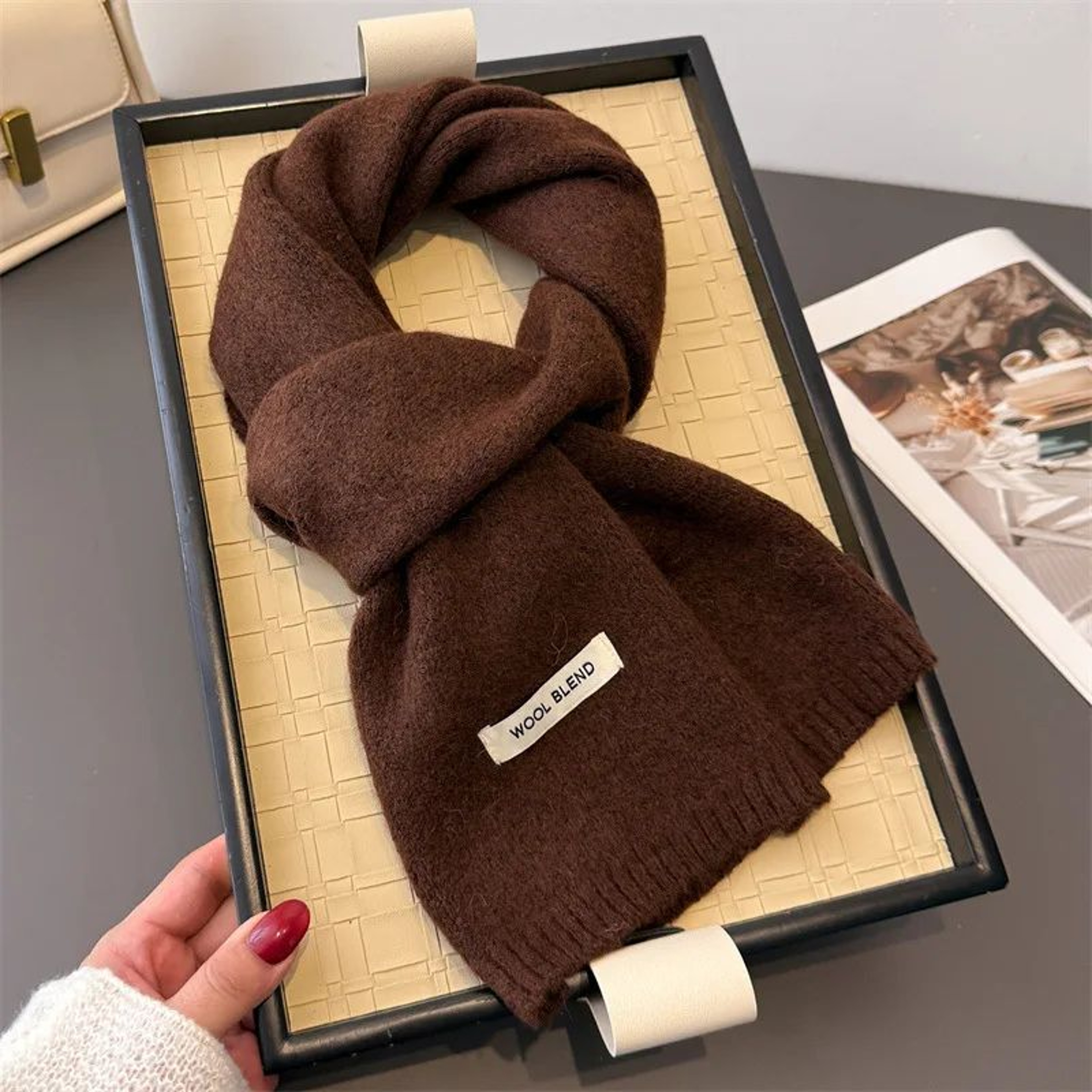 cozy neck scarf for women everyday use