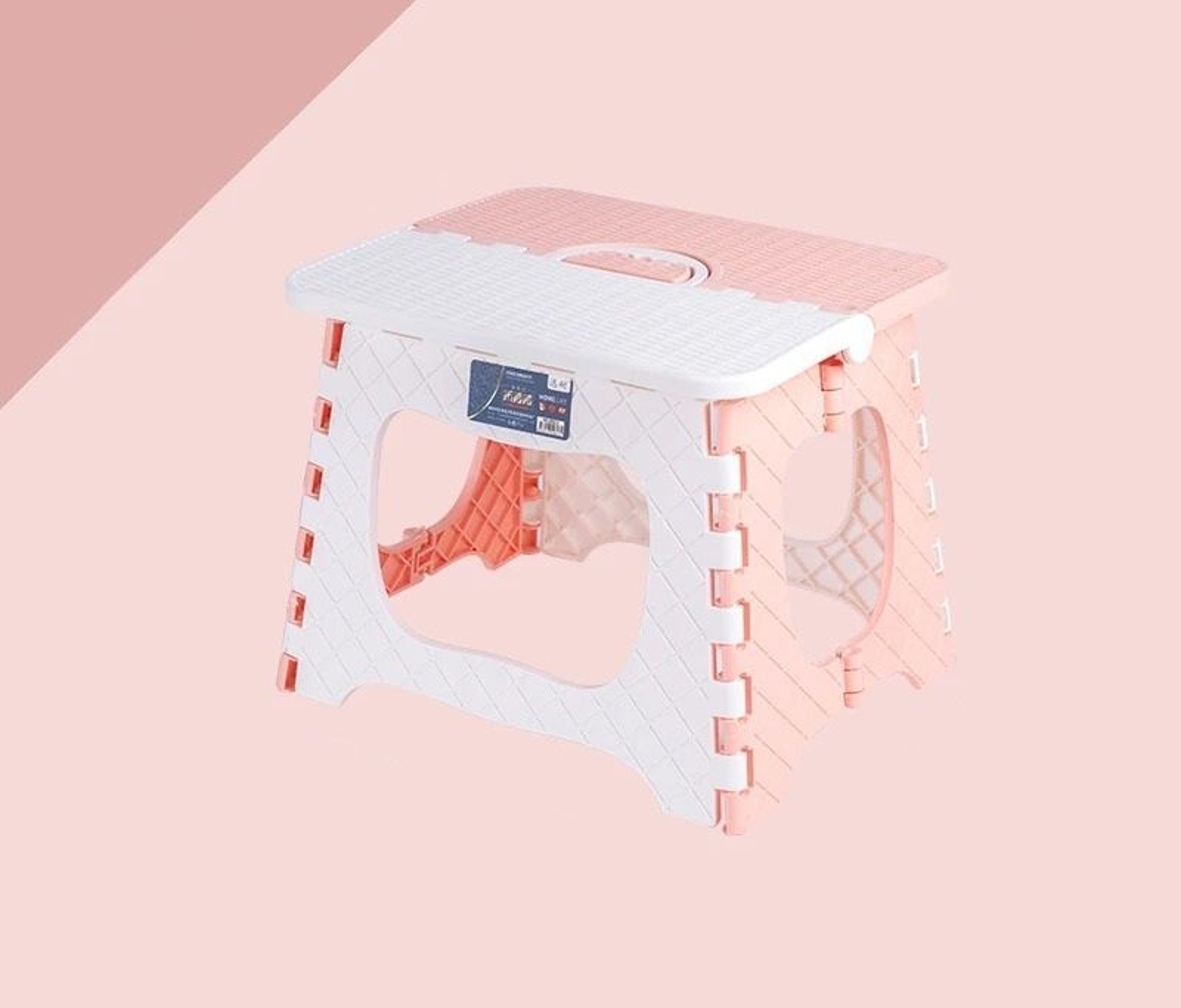 Durable MultiPurpose Folding Stool And Convenient Storage Station 10