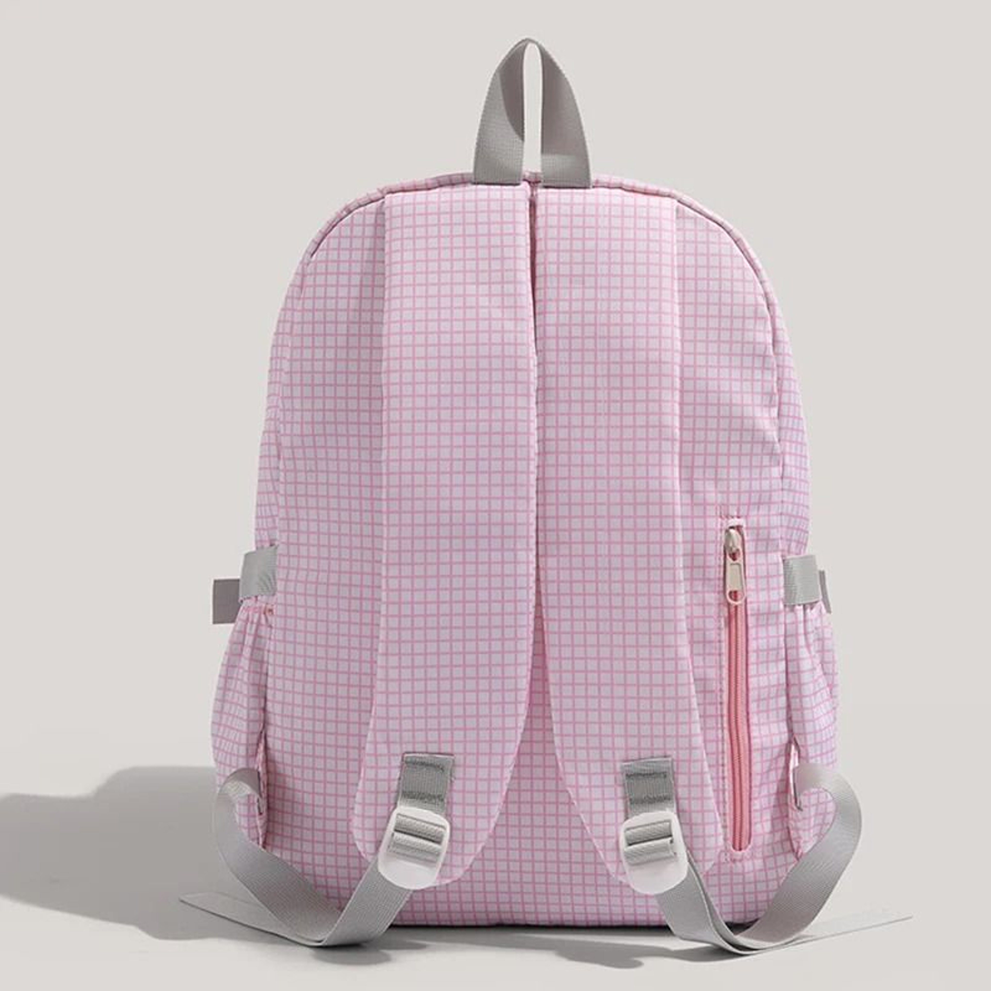 Trendy LargeCapacity Checkered School And Travel Backpack 1