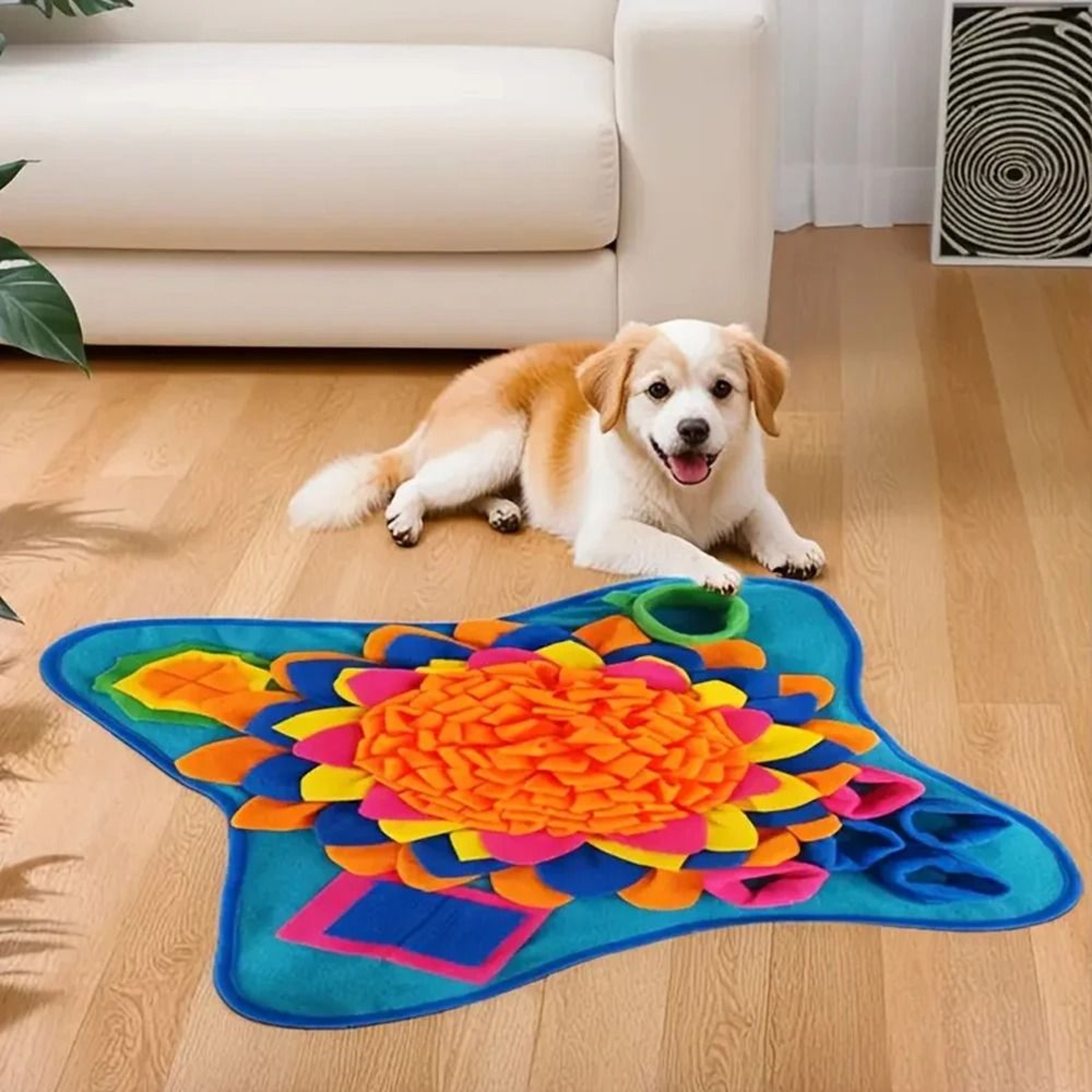 Interactive Pet Snuffle Mat For Healthy Slow Feeding 4