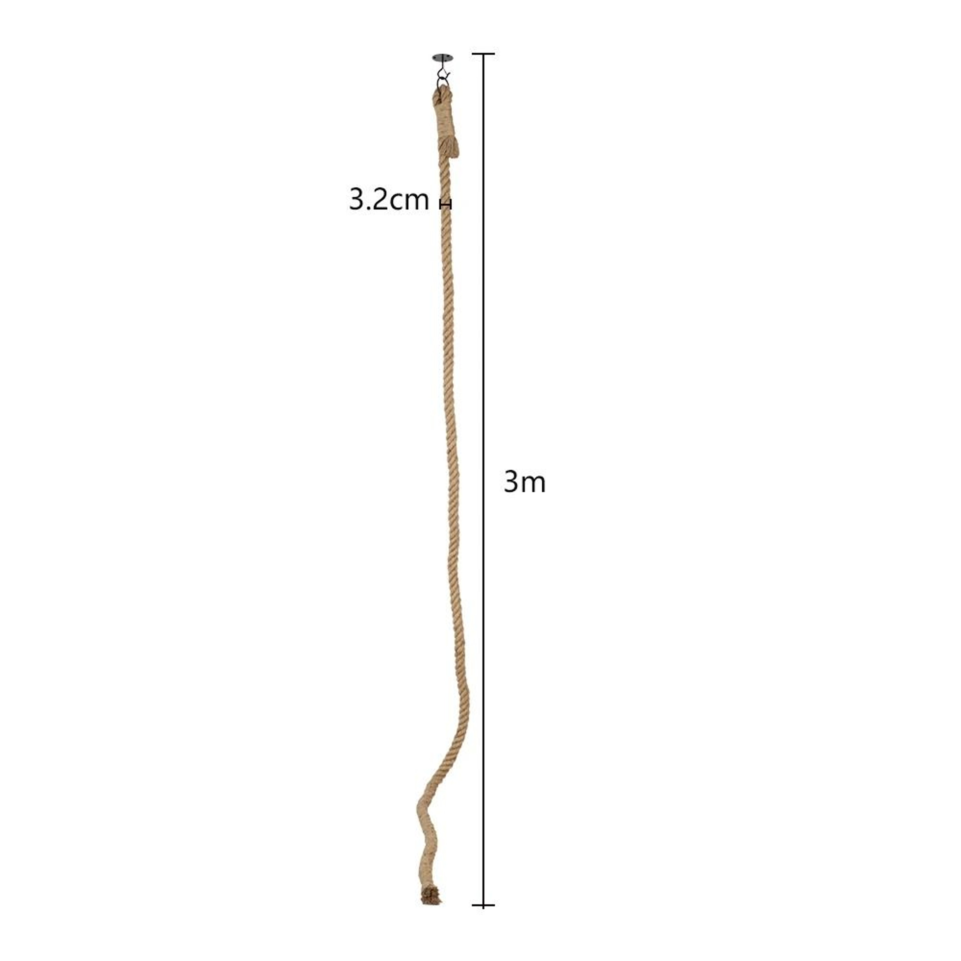Professional Heavy Duty Ceiling And Wall Mounted Cat Climbing Rope 5