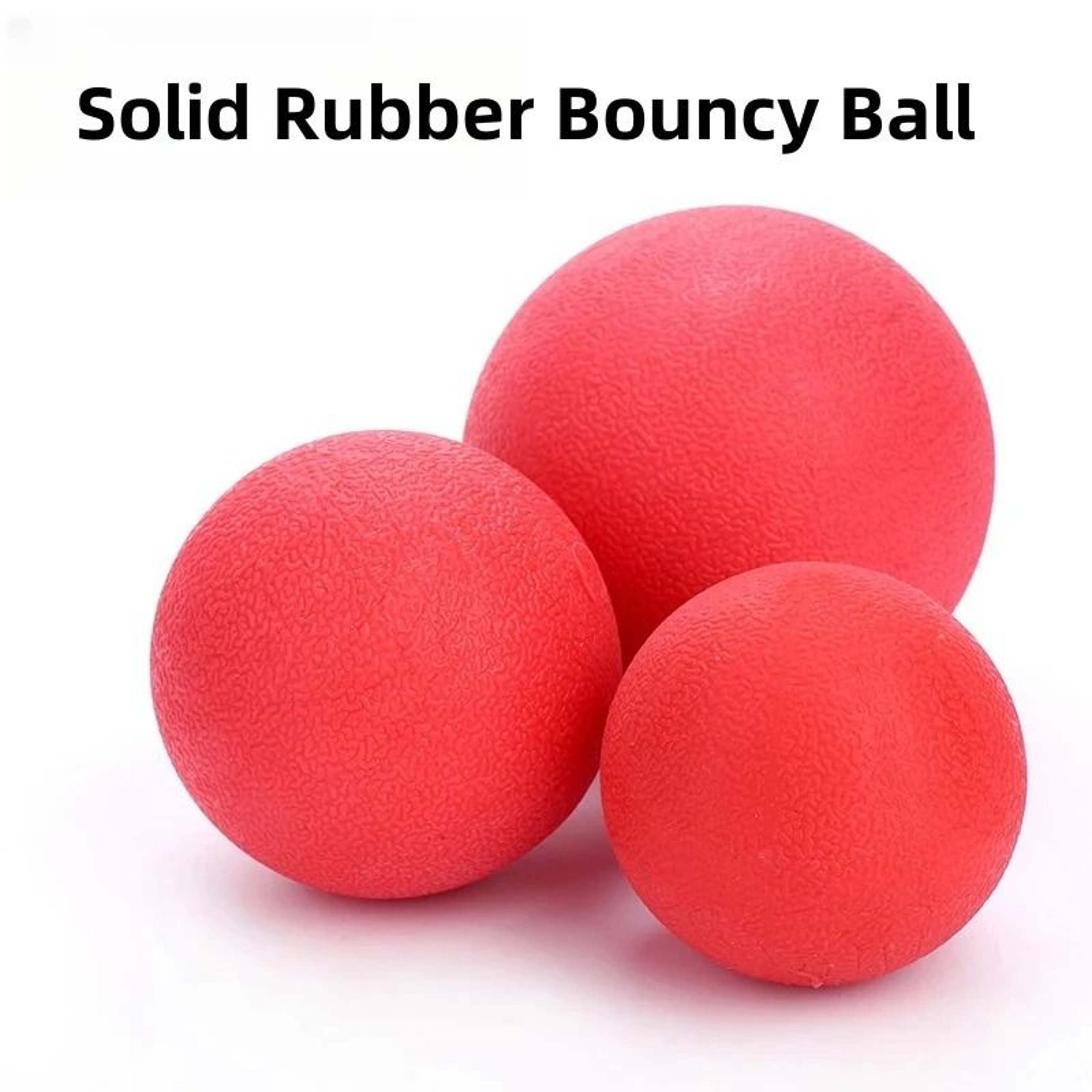 Professional Heavy Duty Indestructible Solid Rubber Dog Ball 4