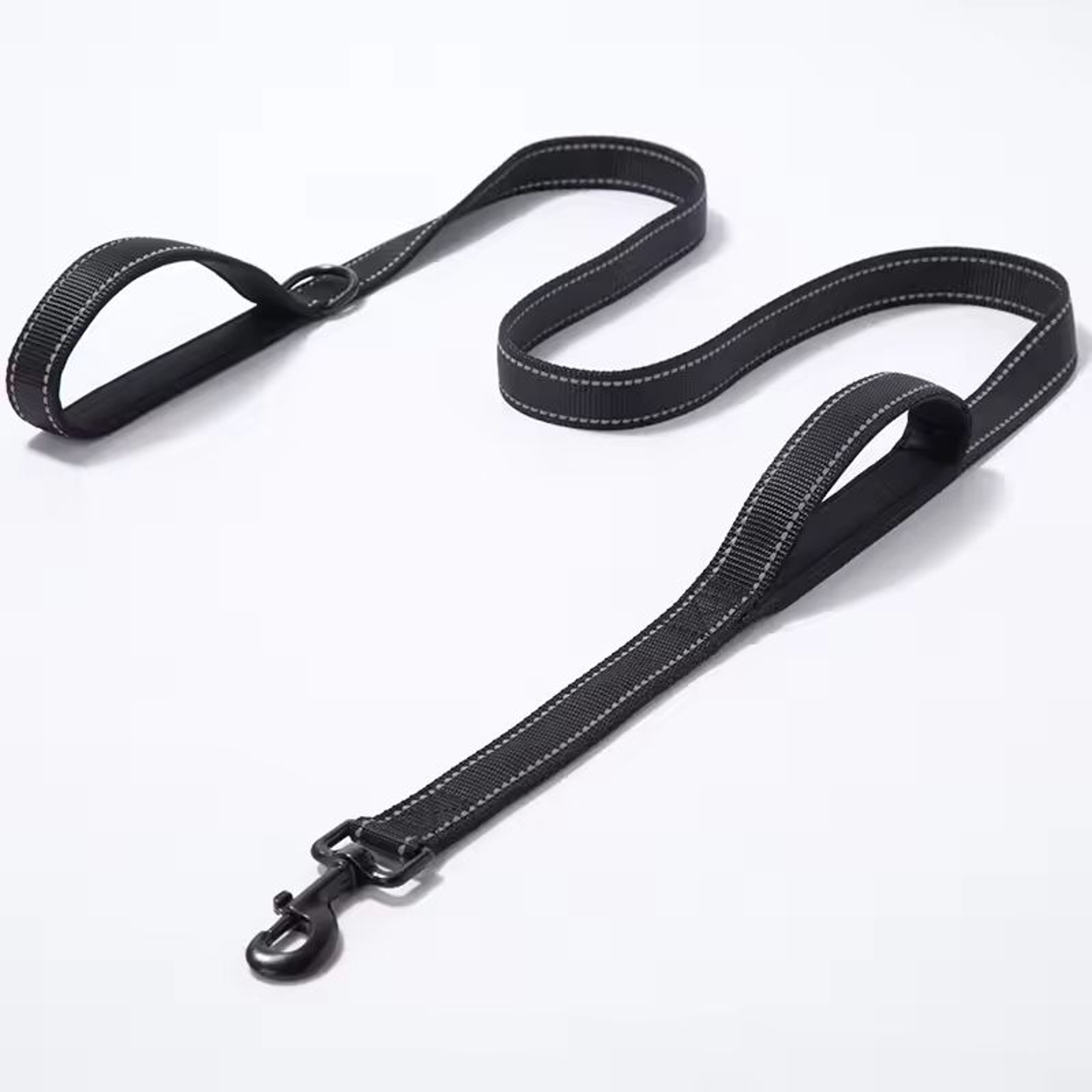 Professional Heavy-Duty Dual-Handle Reflective Safety Leash – view 7