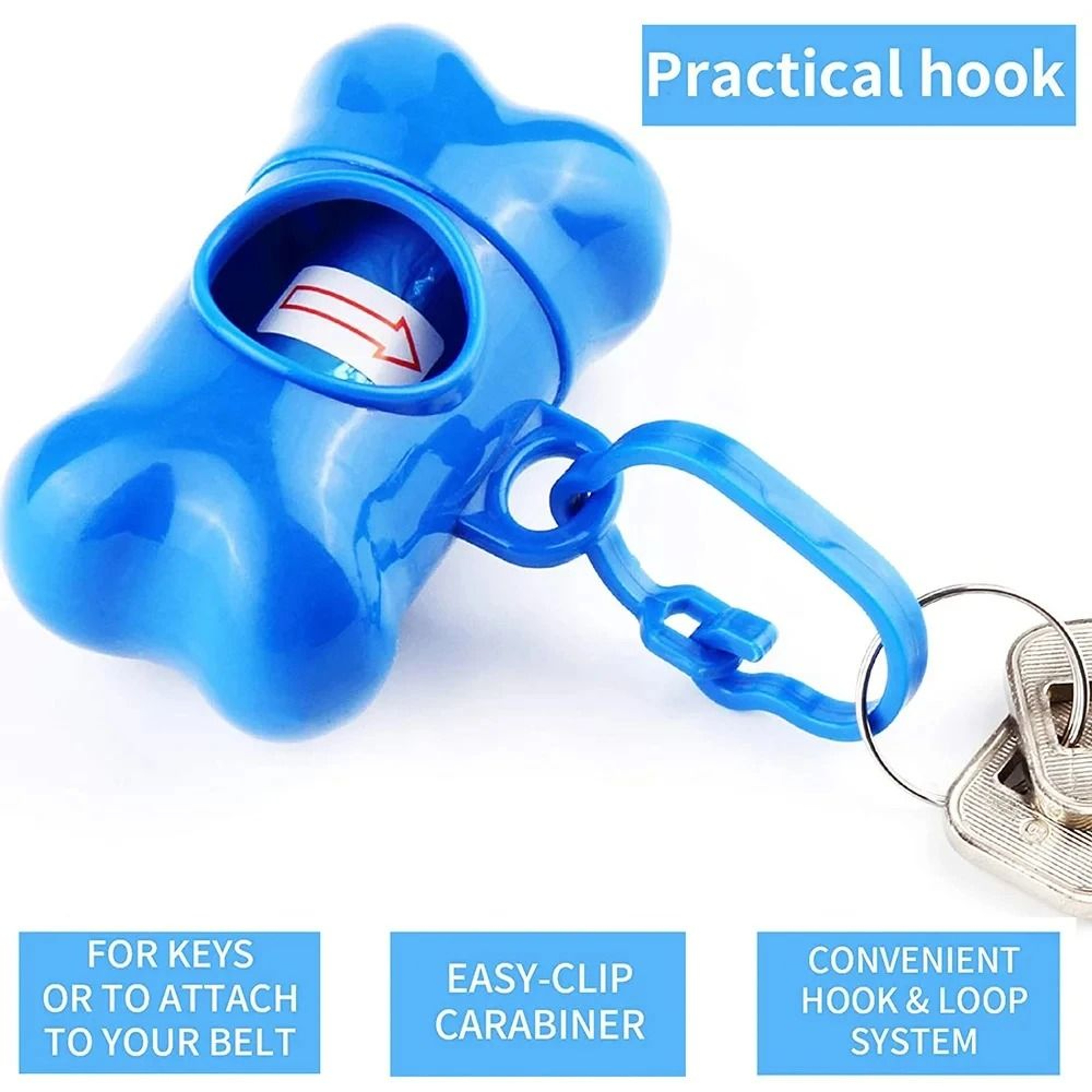Professional BoneShaped Pet Waste Bag Dispenser 1