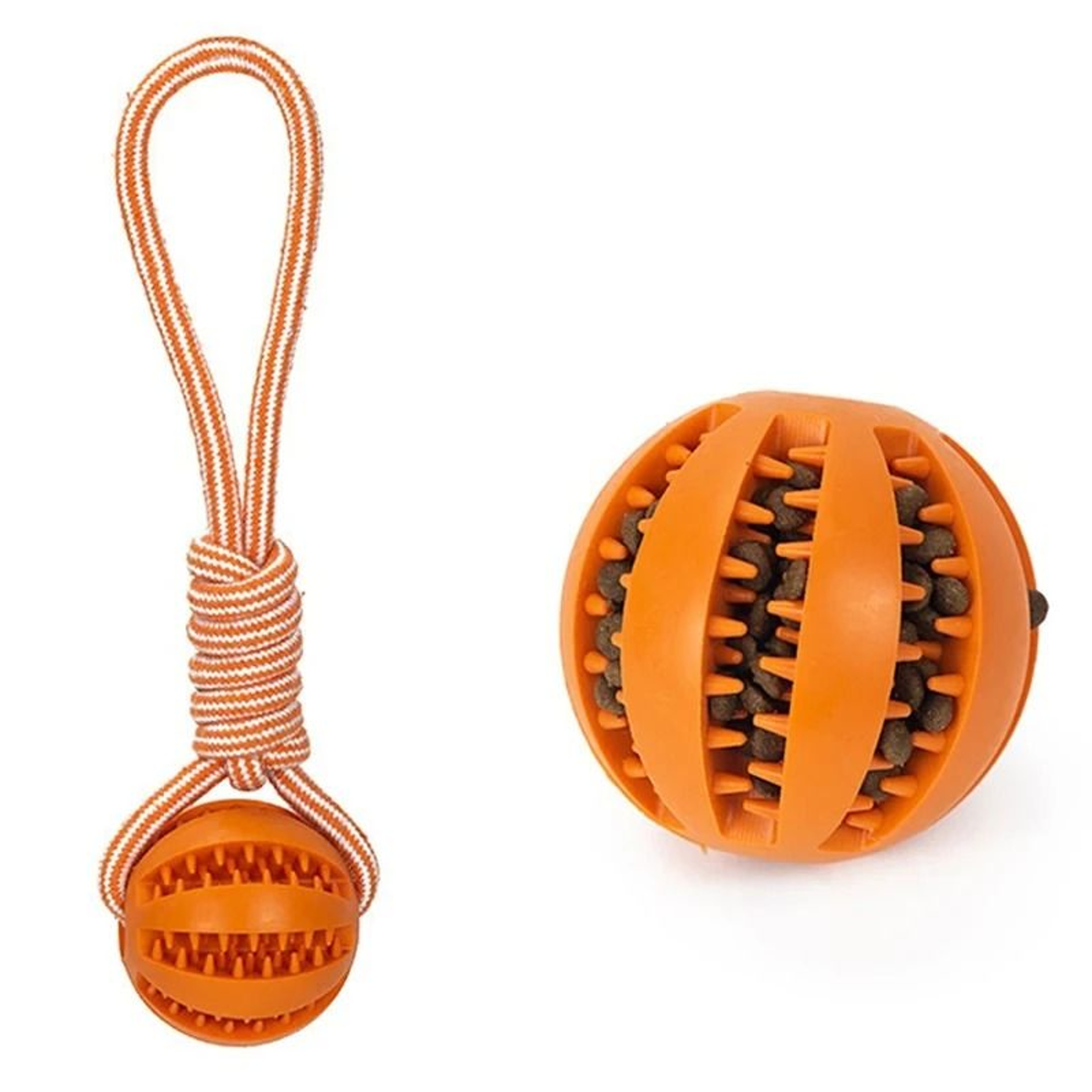 Professional Rubber Interactive TreatDispensing Ball 3