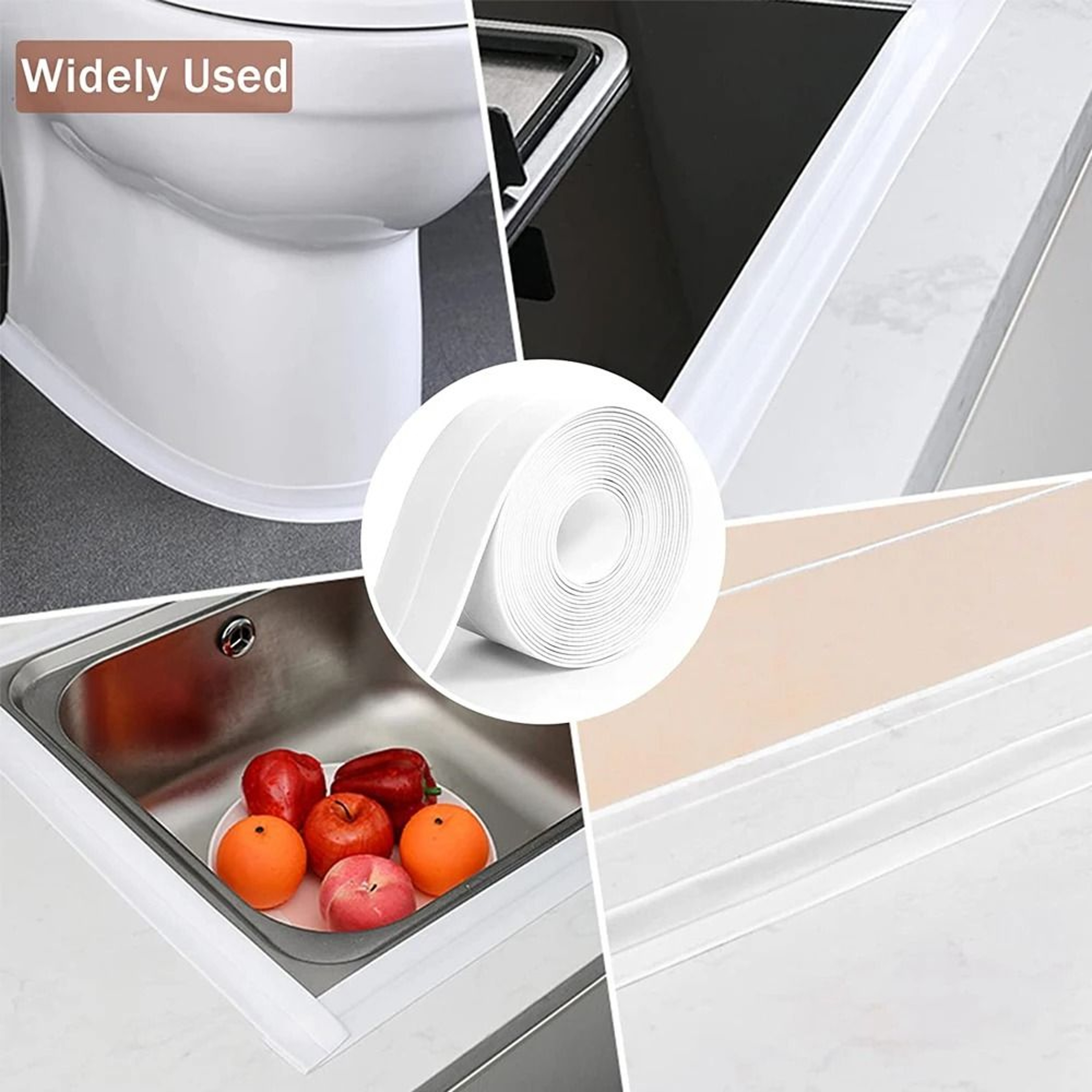 SelfAdhesive Waterproof Bath And Kitchen Caulk Tape 4