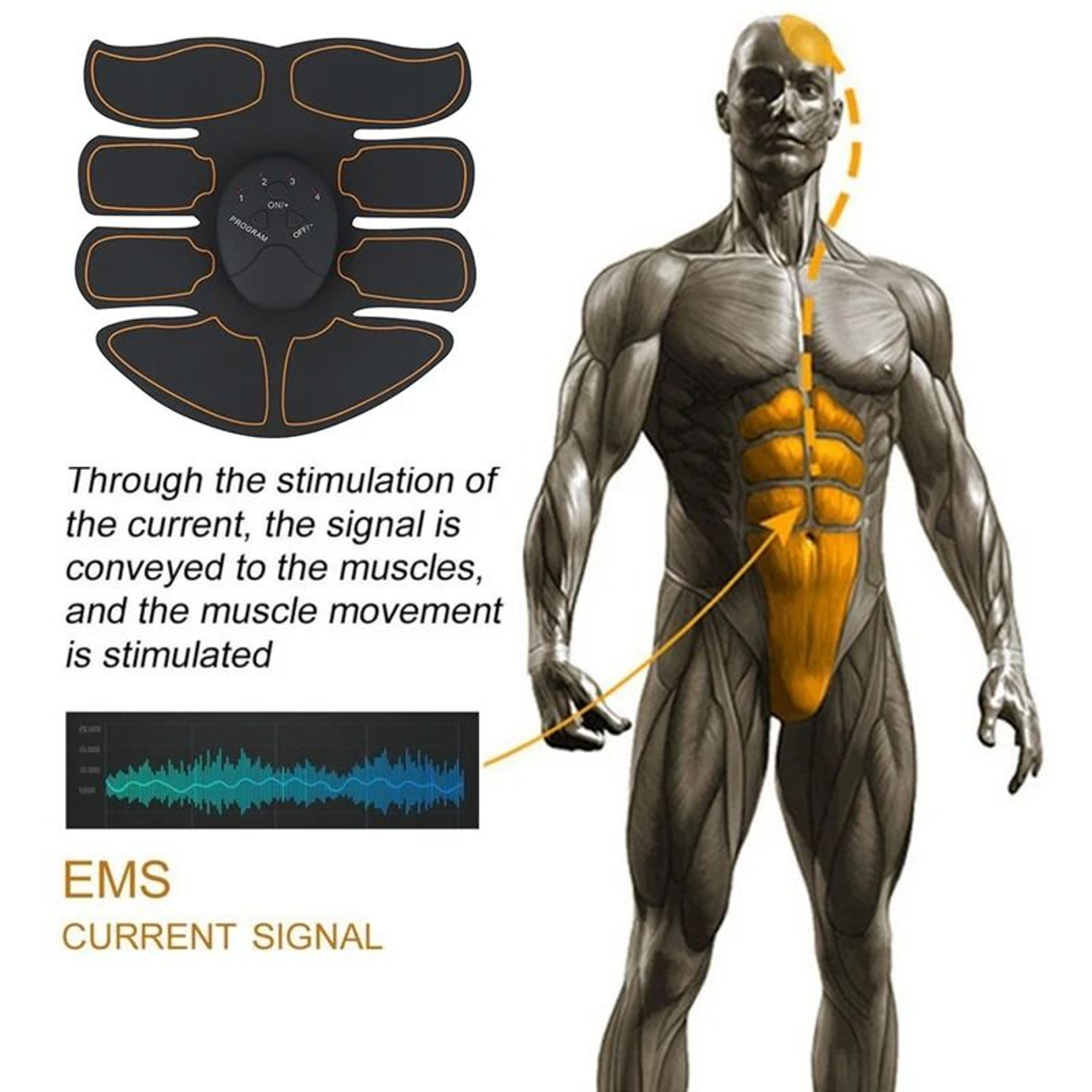 Wireless EMS Muscle Stimulator And Body Slimming Massager 1