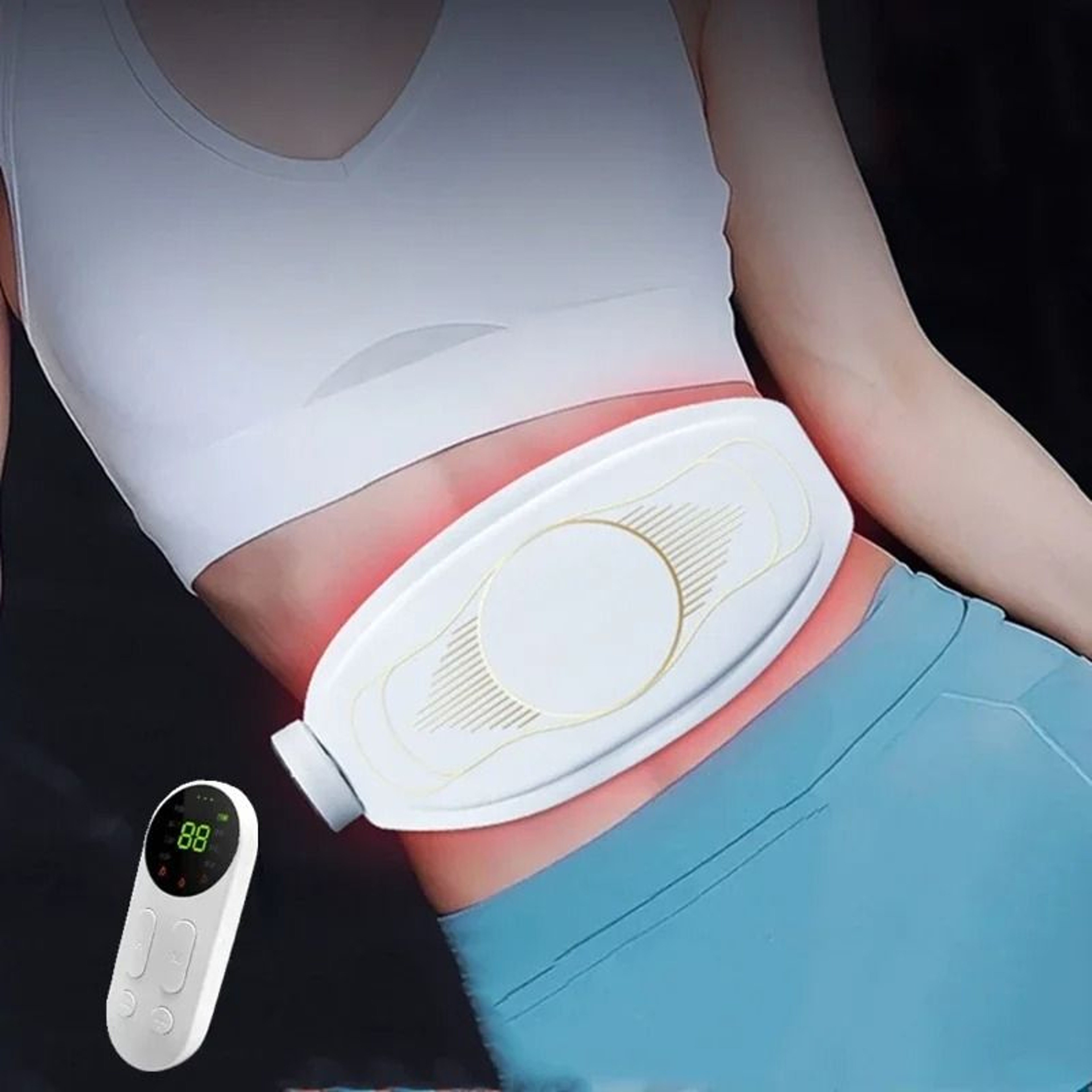 Portable Multifunctional Pulse Massage  Warm Palace Belt 1