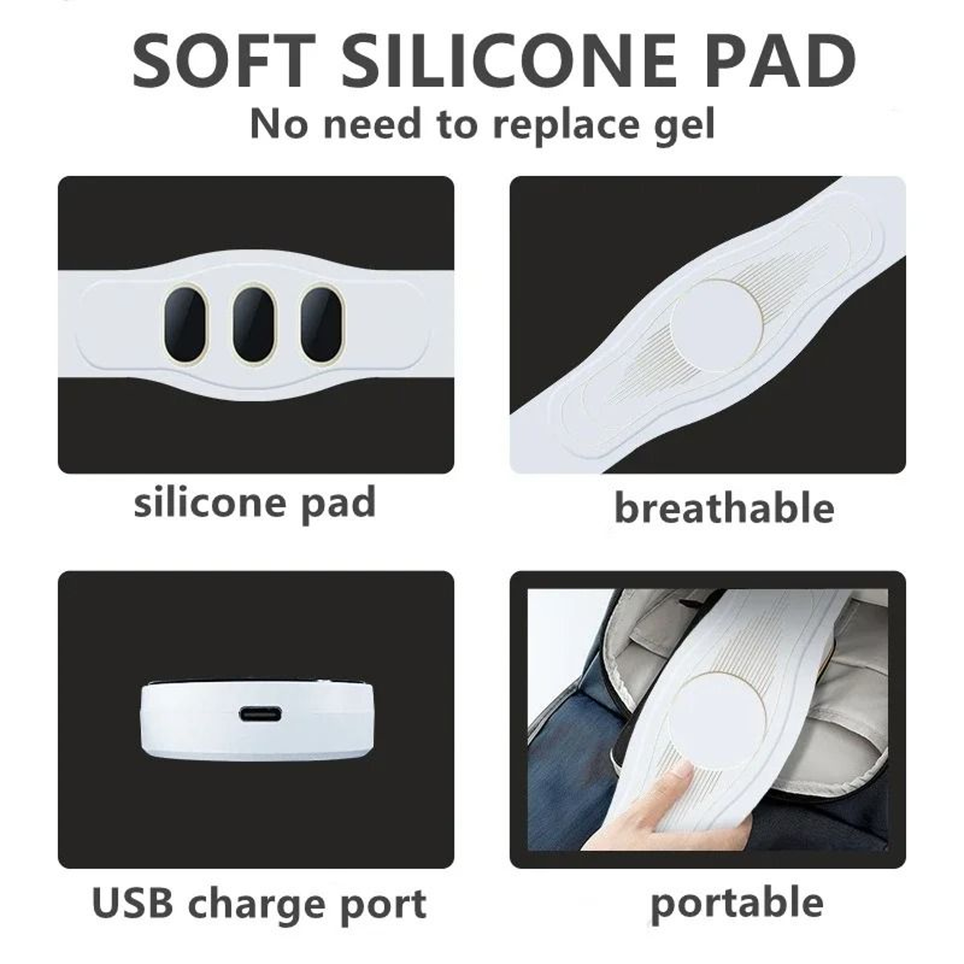 Portable Multifunctional Pulse Massage  Warm Palace Belt 2