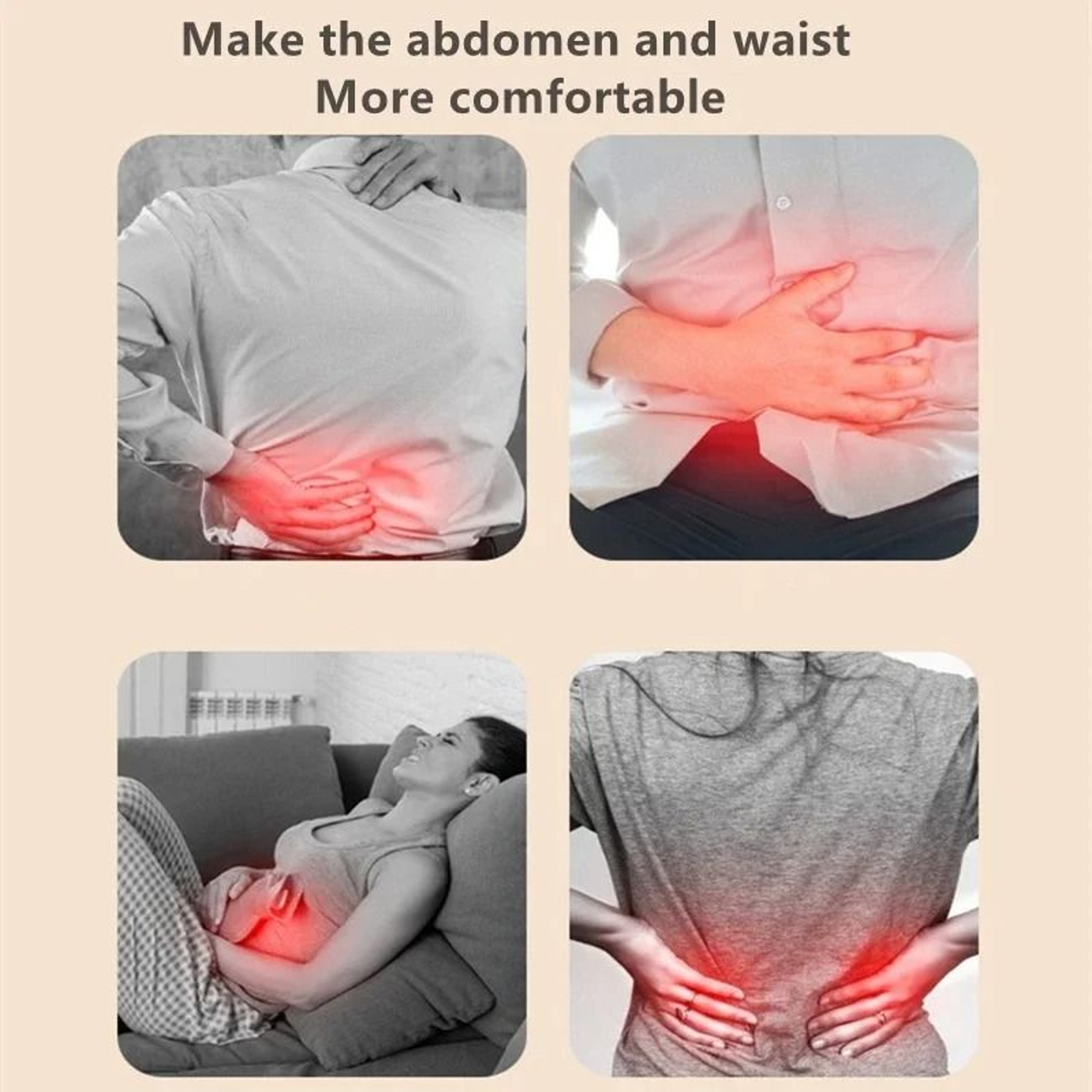 Portable Multifunctional Pulse Massage  Warm Palace Belt 3