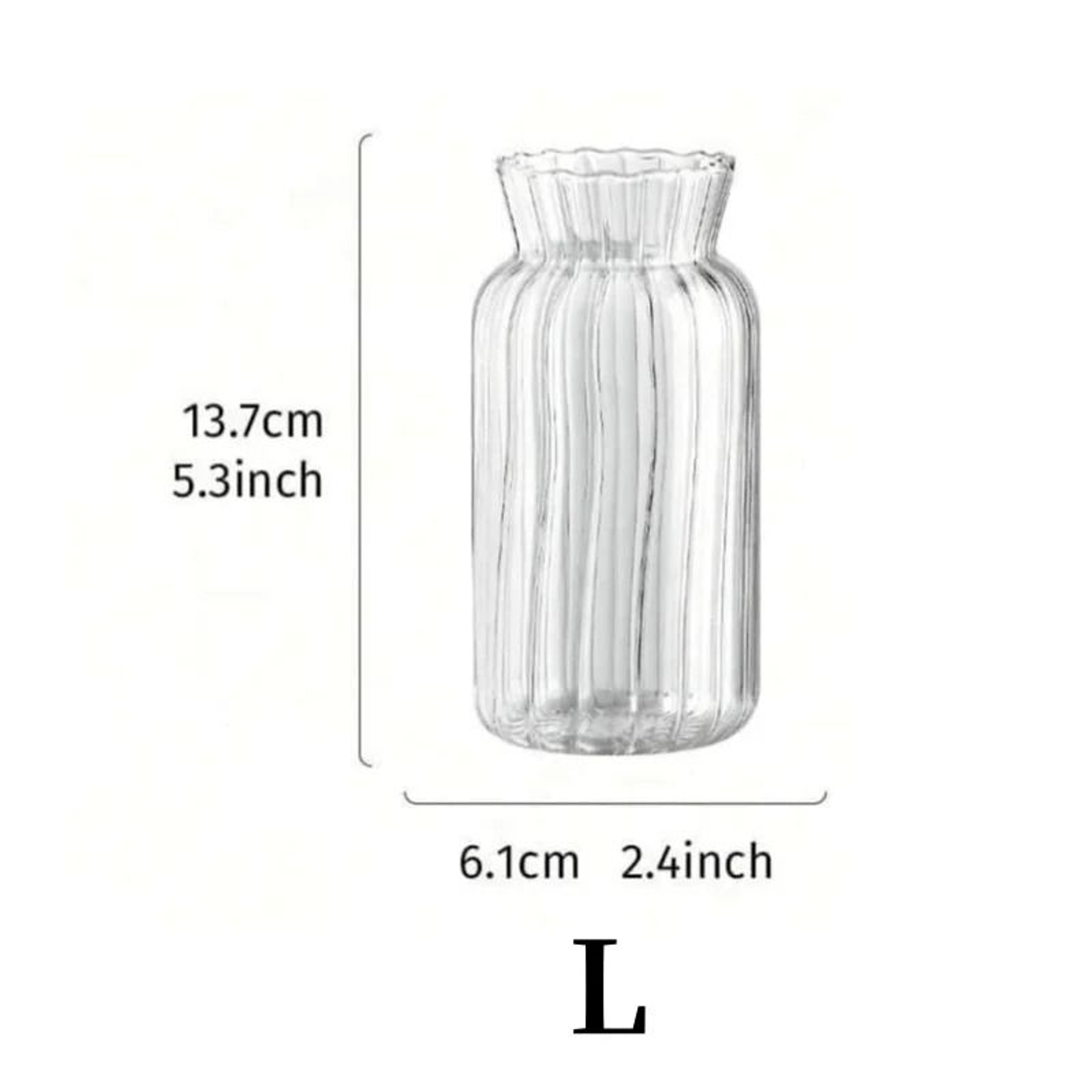 Nordic High Borosilicate Glass Hydroponic Terrarium 7