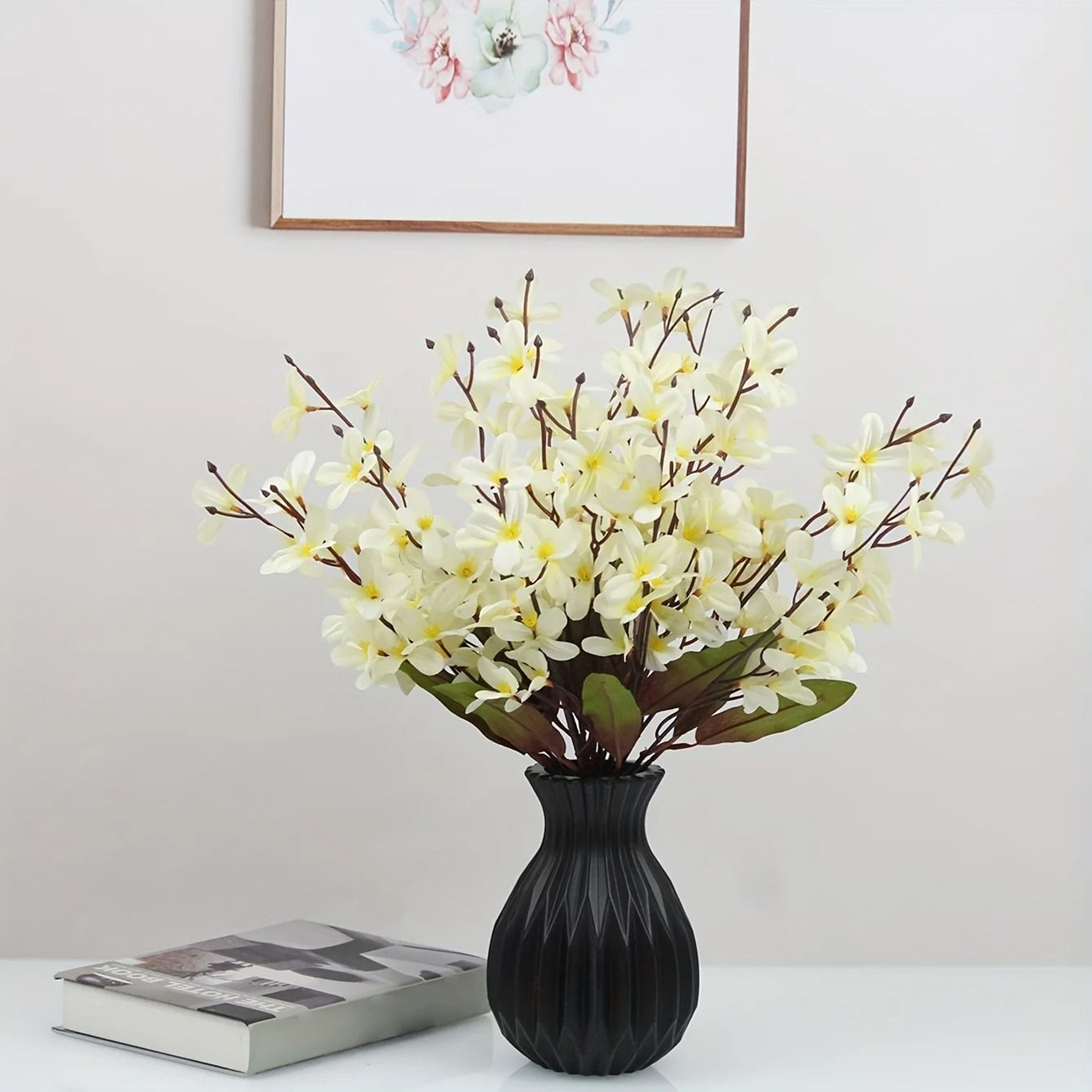 Modern Minimalist Imitation Ceramic Plastic Vase 5