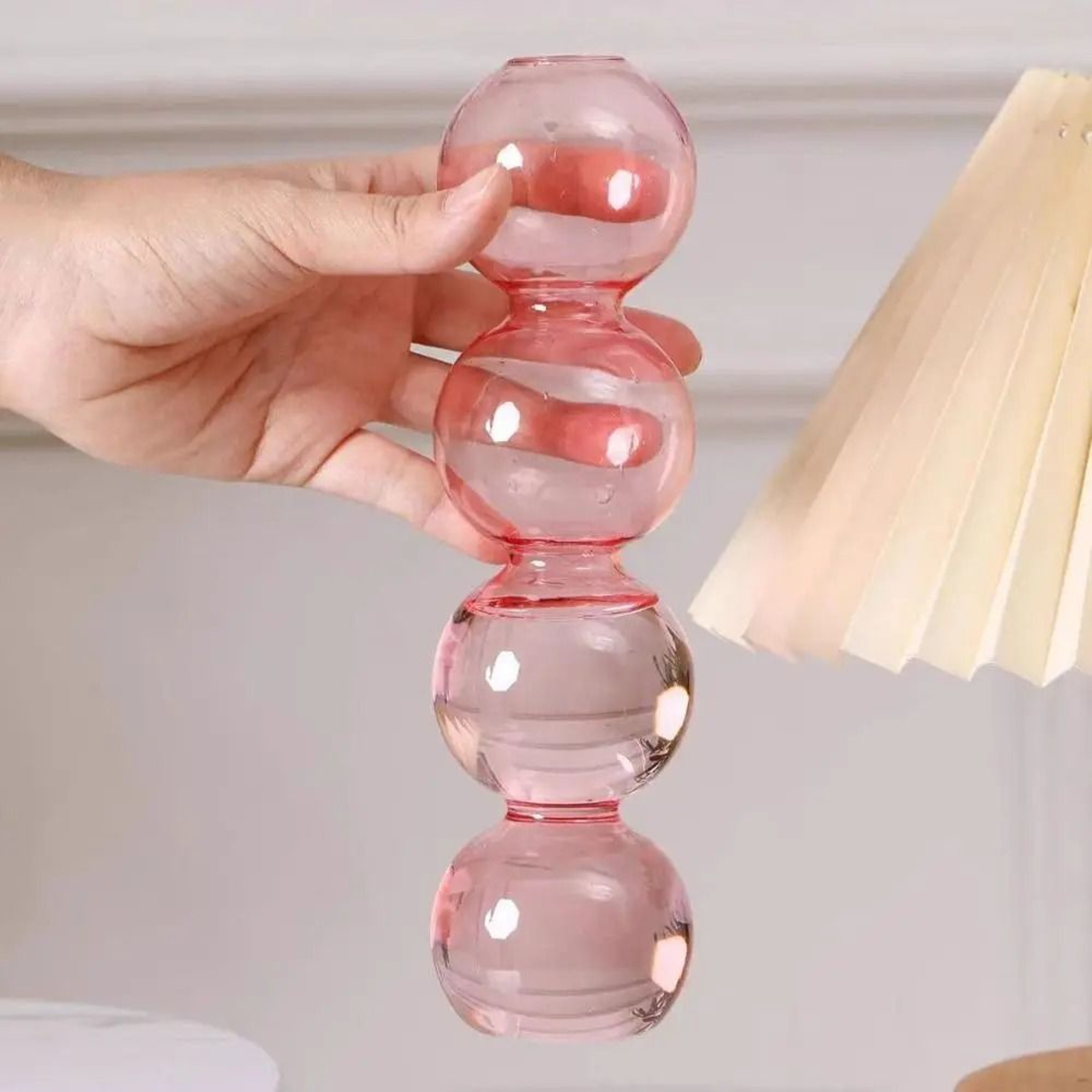 Romantic Spherical Glass Hydroponic Flower Pot 0