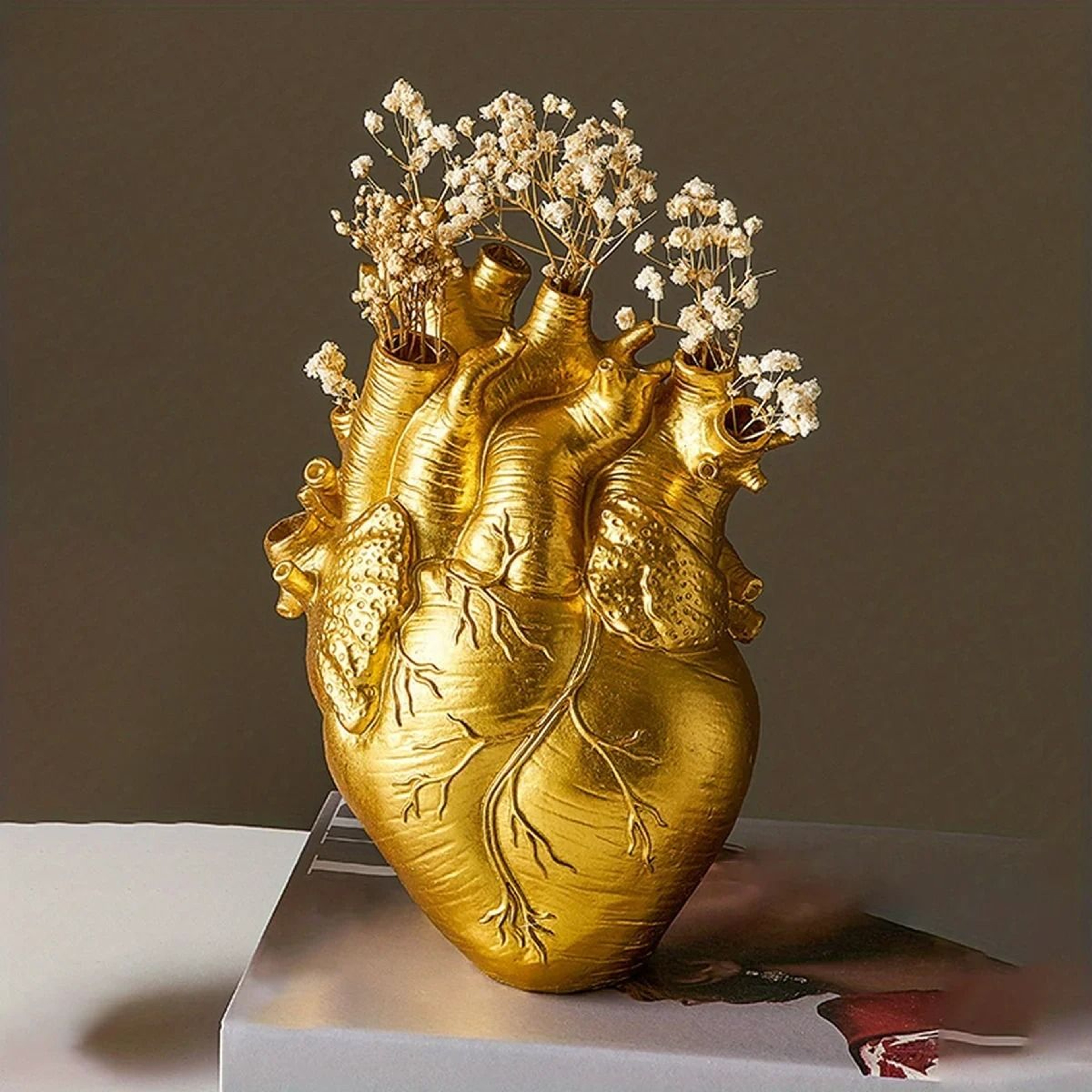 Anatomical HeartShaped Creative Sculpture Vase 6