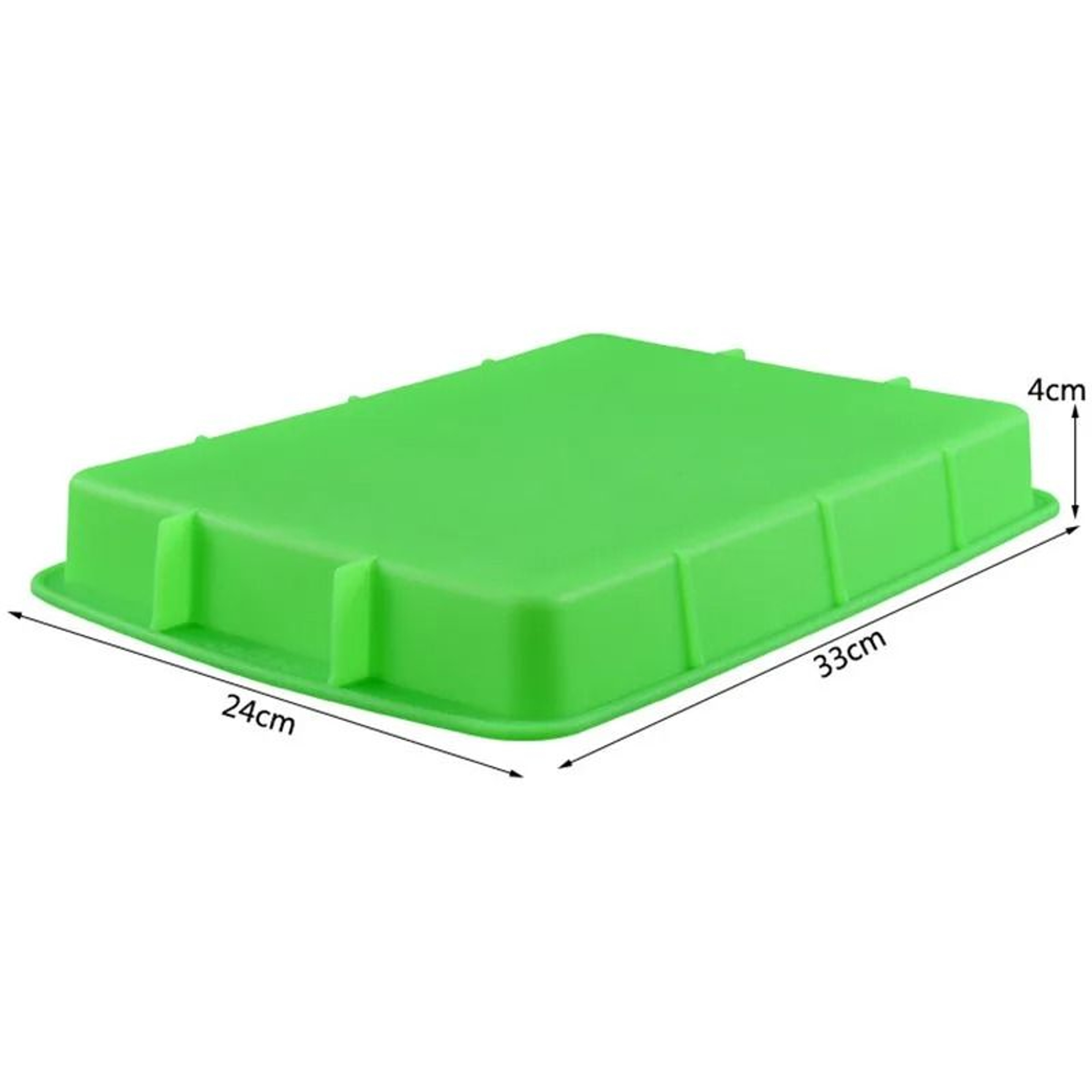 Non Stick Rectangular Silicone Cake Mold Baking Tools 2