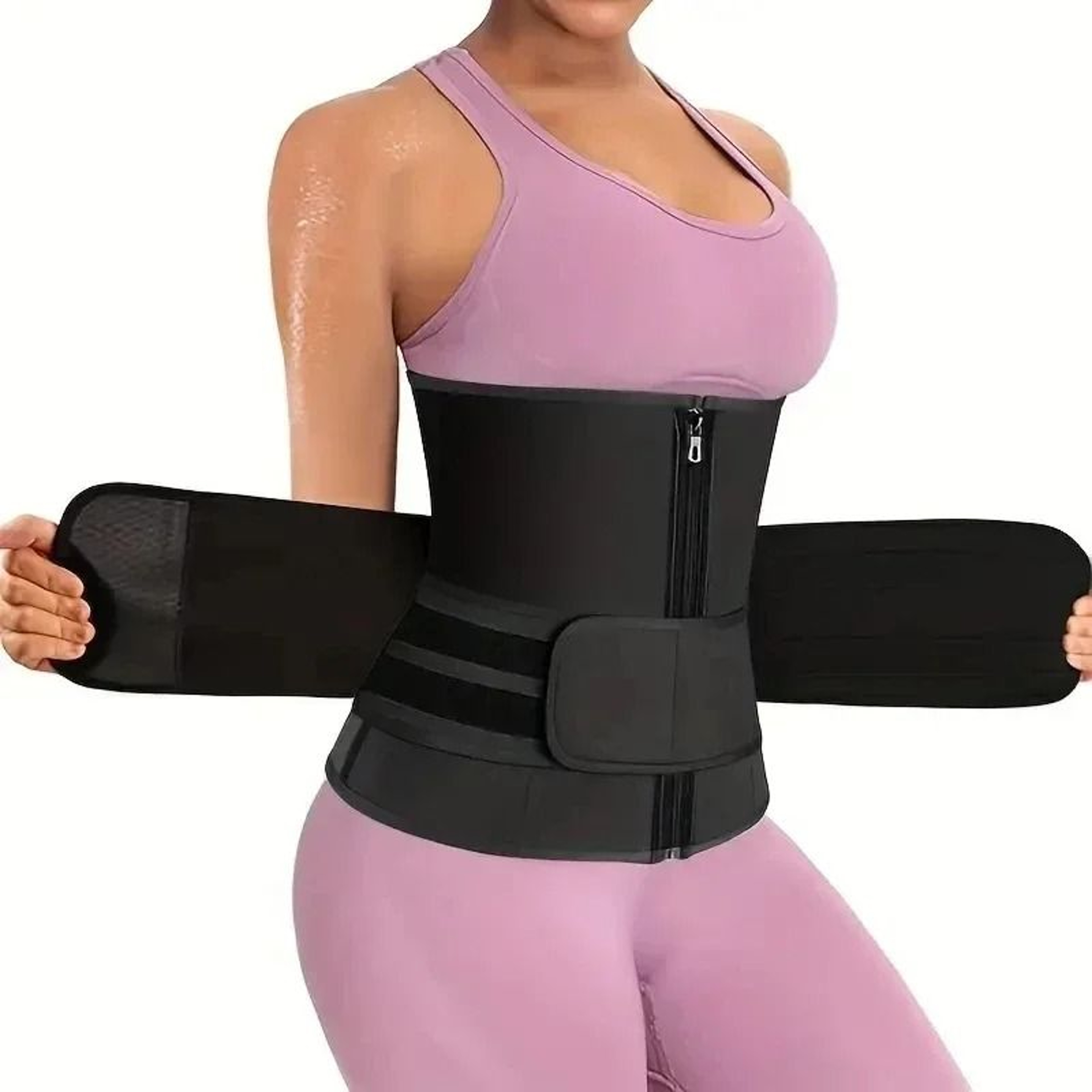 Womens Fitness Sauna Sweat Neoprene Slimming Belt 4