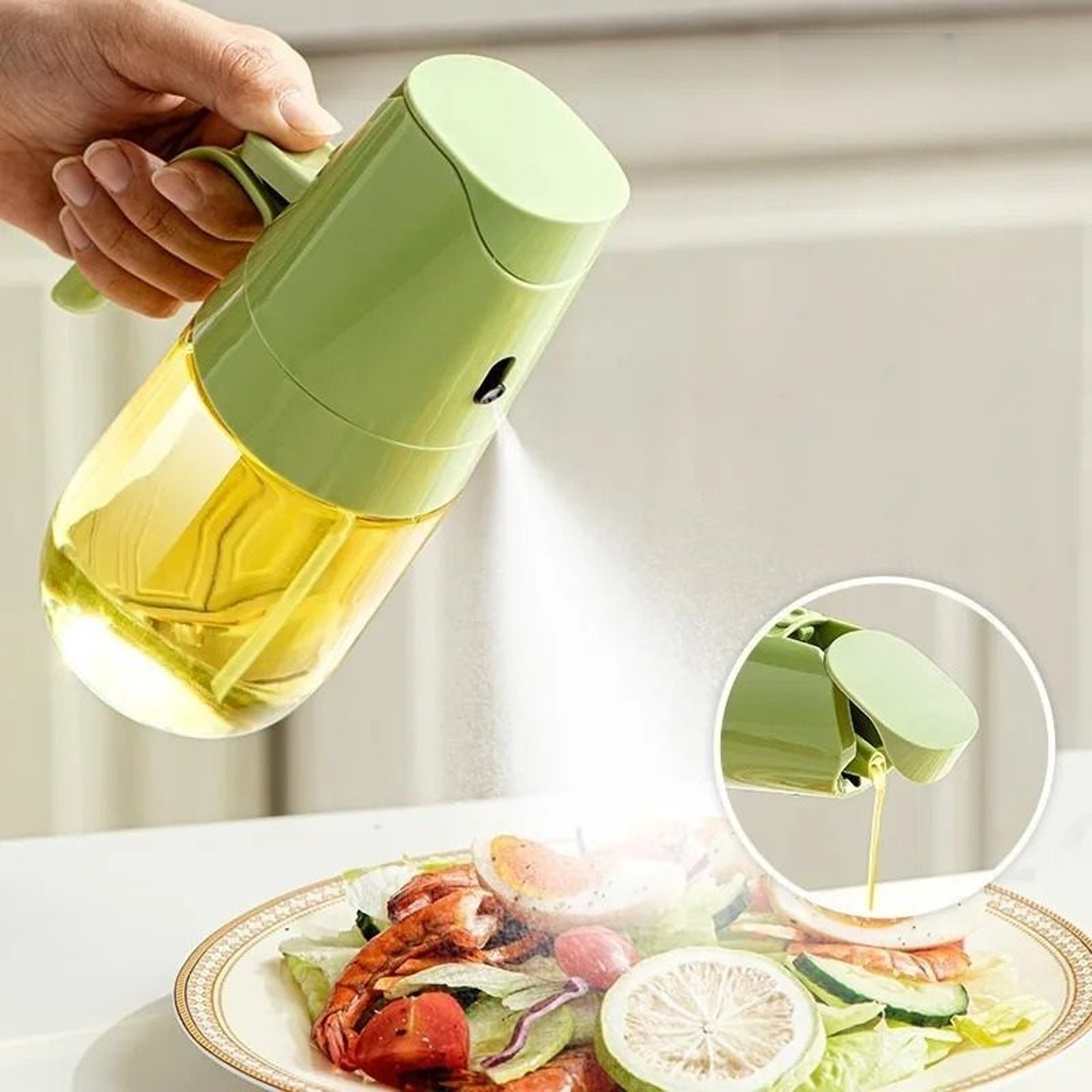 Spray And Pour DualPurpose Oil Pot 2
