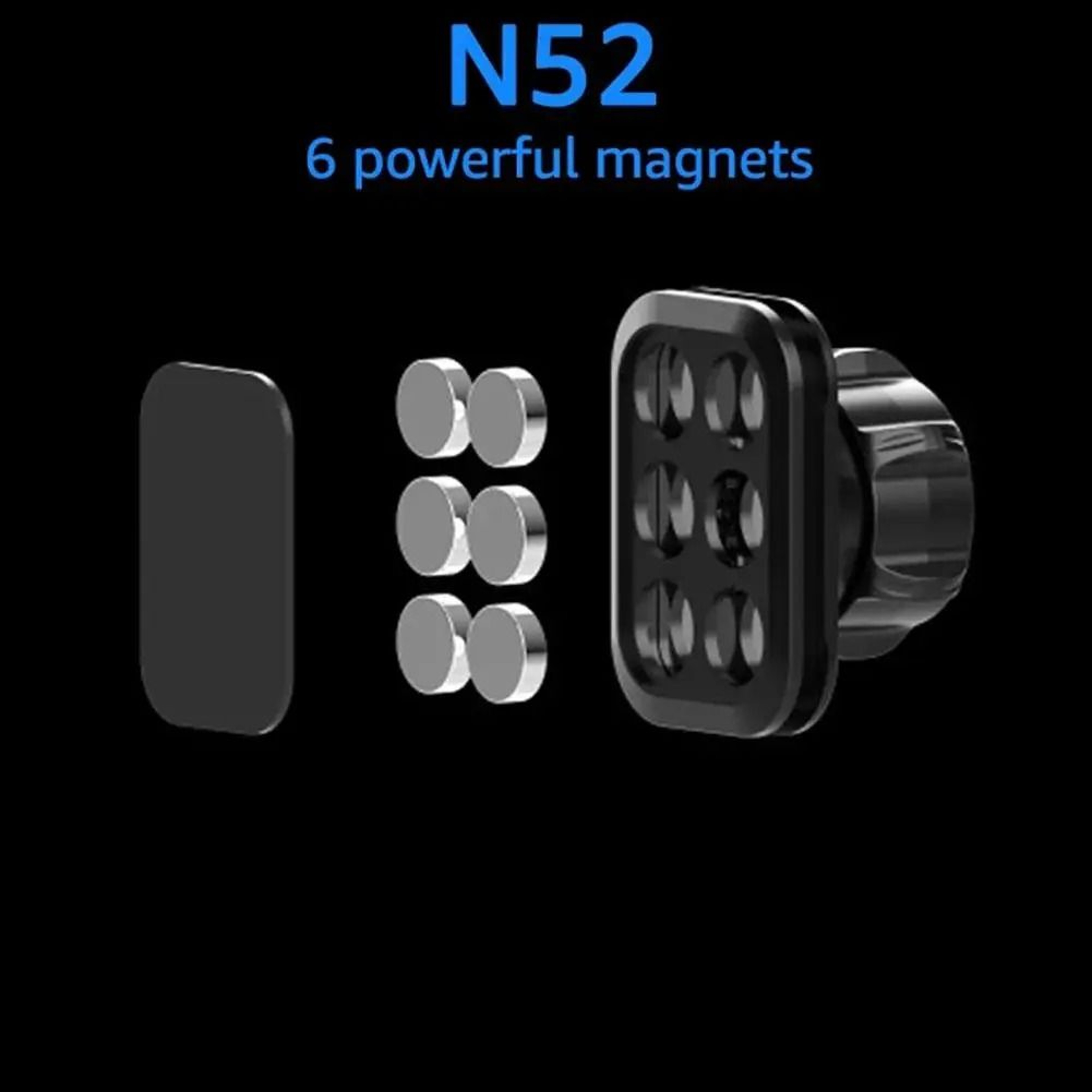 Ball Head Magnetic Car Phone Holder 4