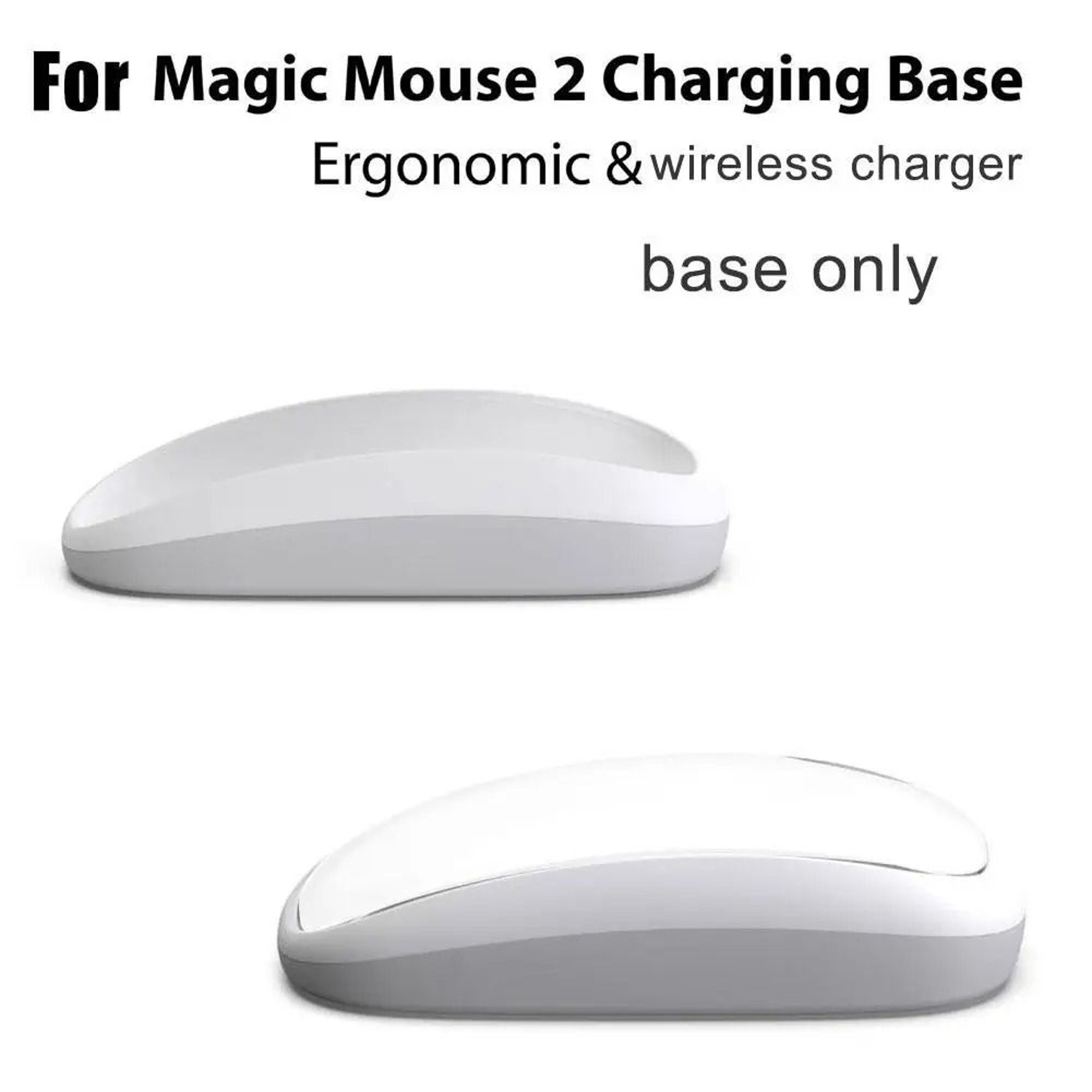 Ergonomic Wireless Charging Base For Magic Mouse 2 4