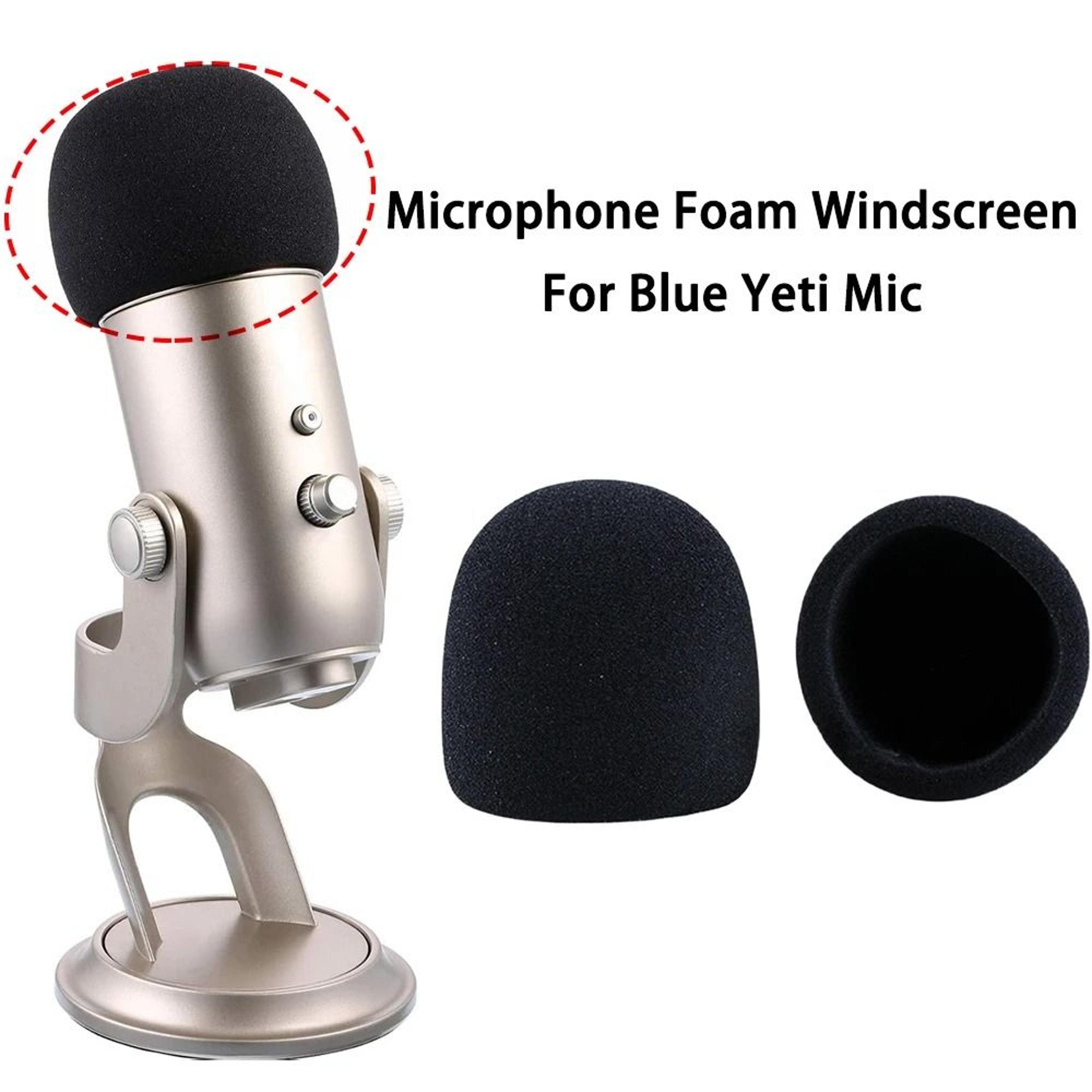 Professional HighDensity Condenser Microphone Windscreen 0