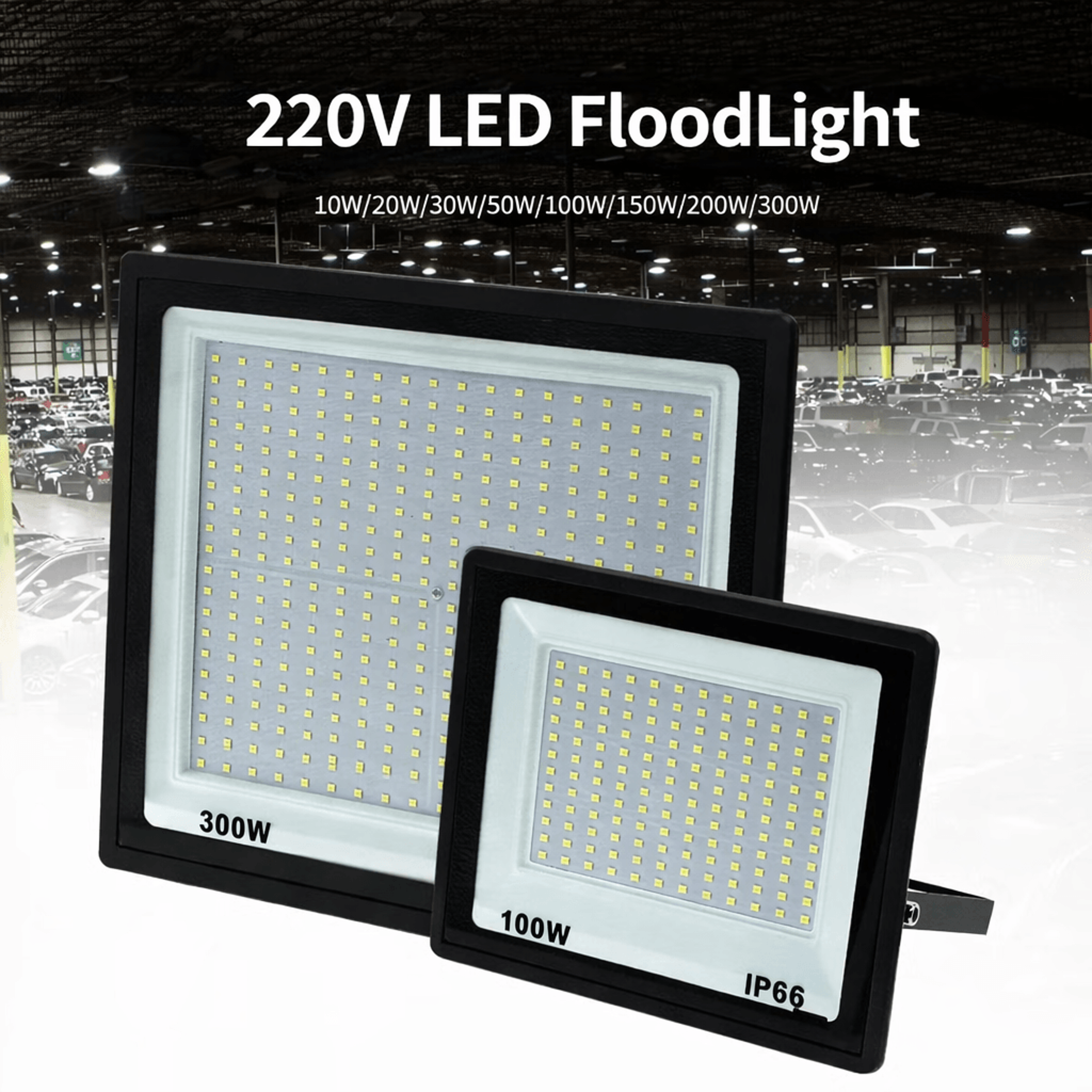 High Brightness LED Flood Light Outdoor Waterproof Security Lamp 0