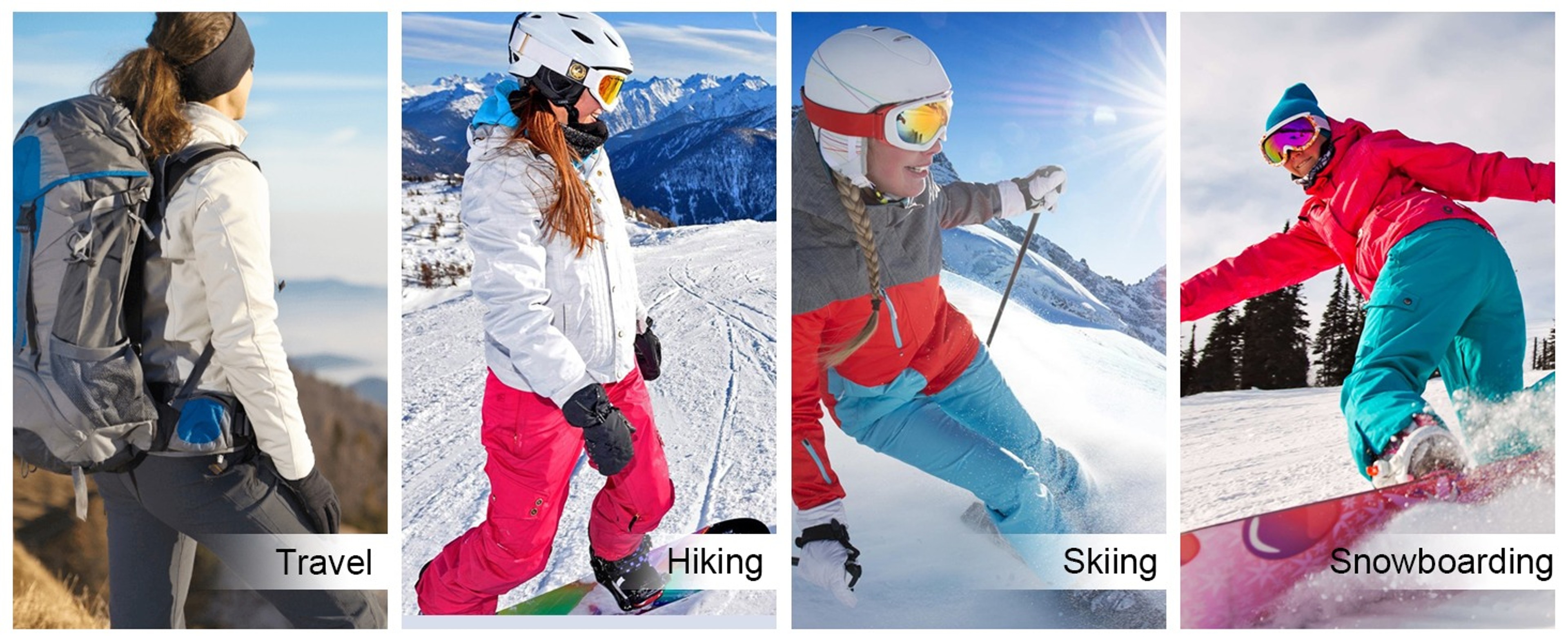 Mens Winter Ski Jacket Waterproof Warm Fleece Snow Coat Windproof Outdoor Parka – view 20