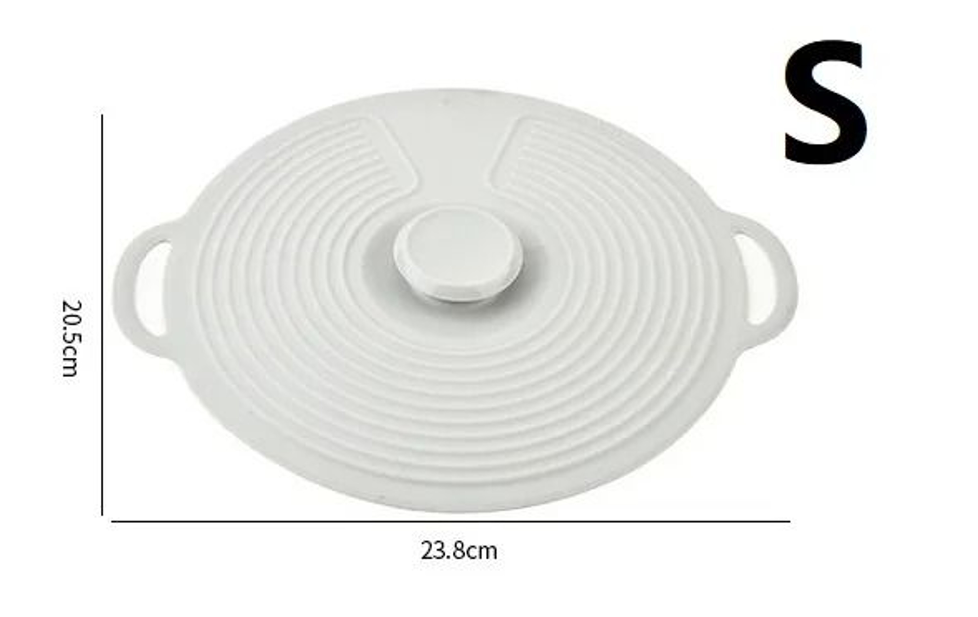 Universal HeatResistant Silicone Suction Lids And Microwave Splash Guard 7