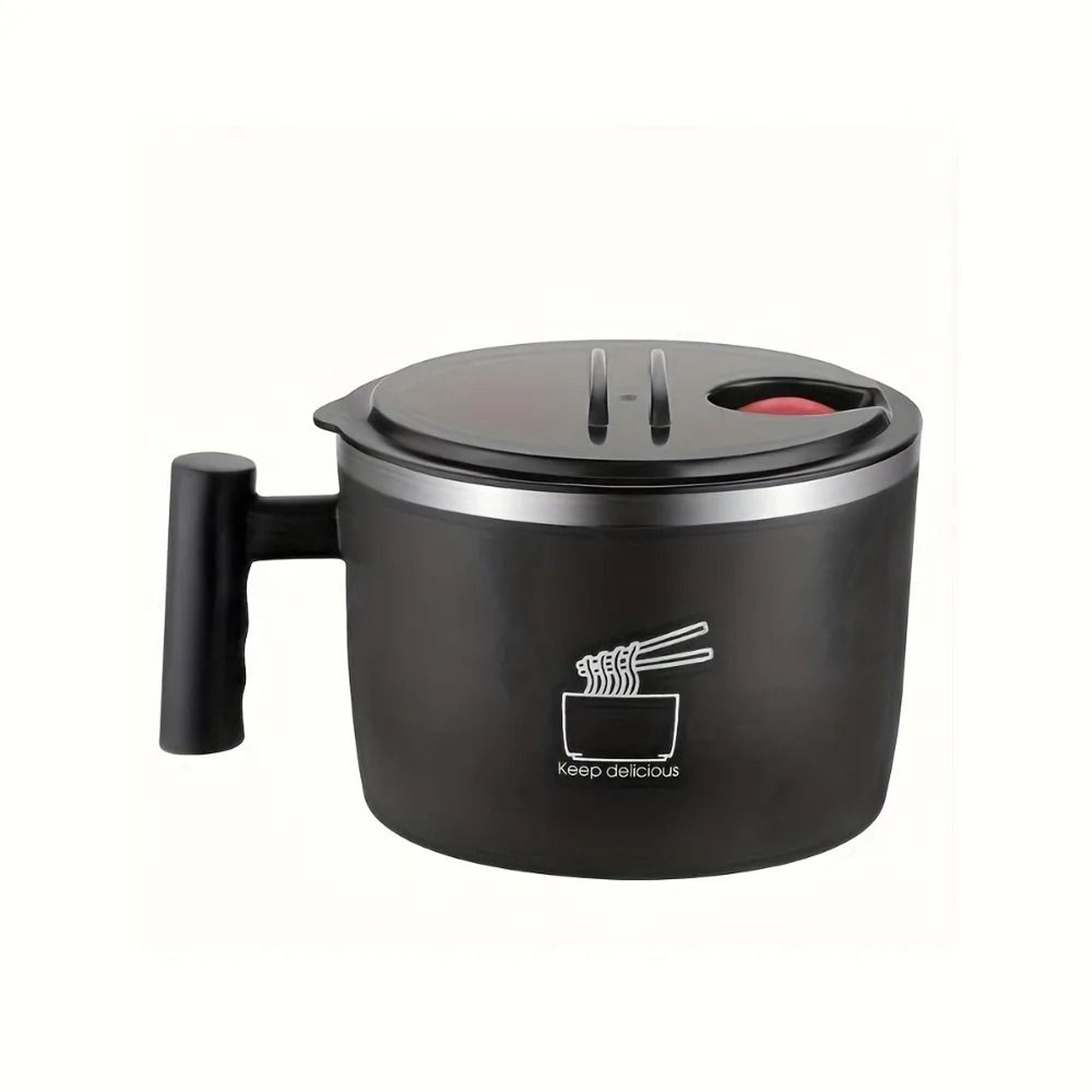 Insulated Stainless Steel Instant Noodle Bowl And Portable Sealed Lunch Box 7