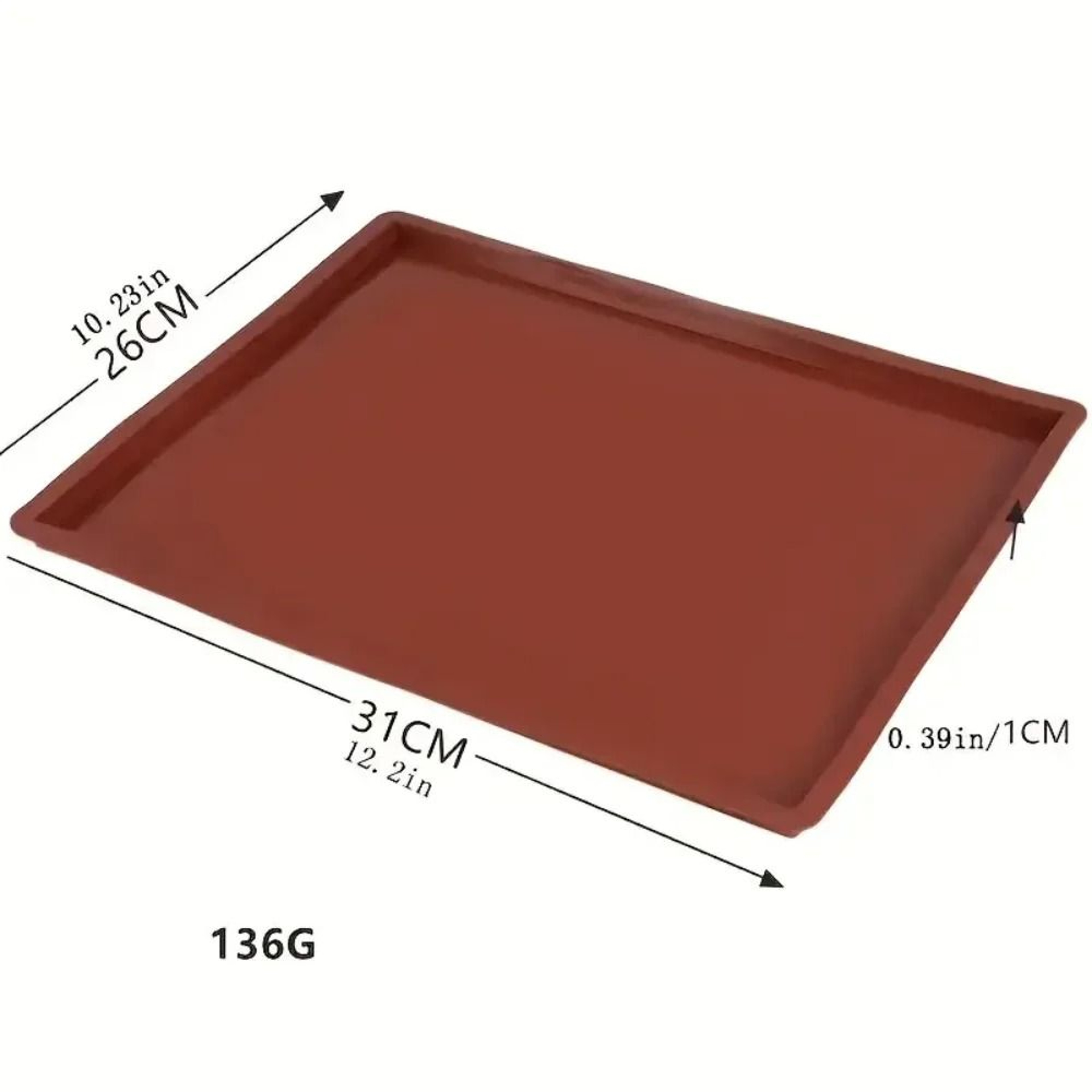 Professional NonStick Silicone Swiss Roll Mat And Multipurpose Pastry Baking Tray 2