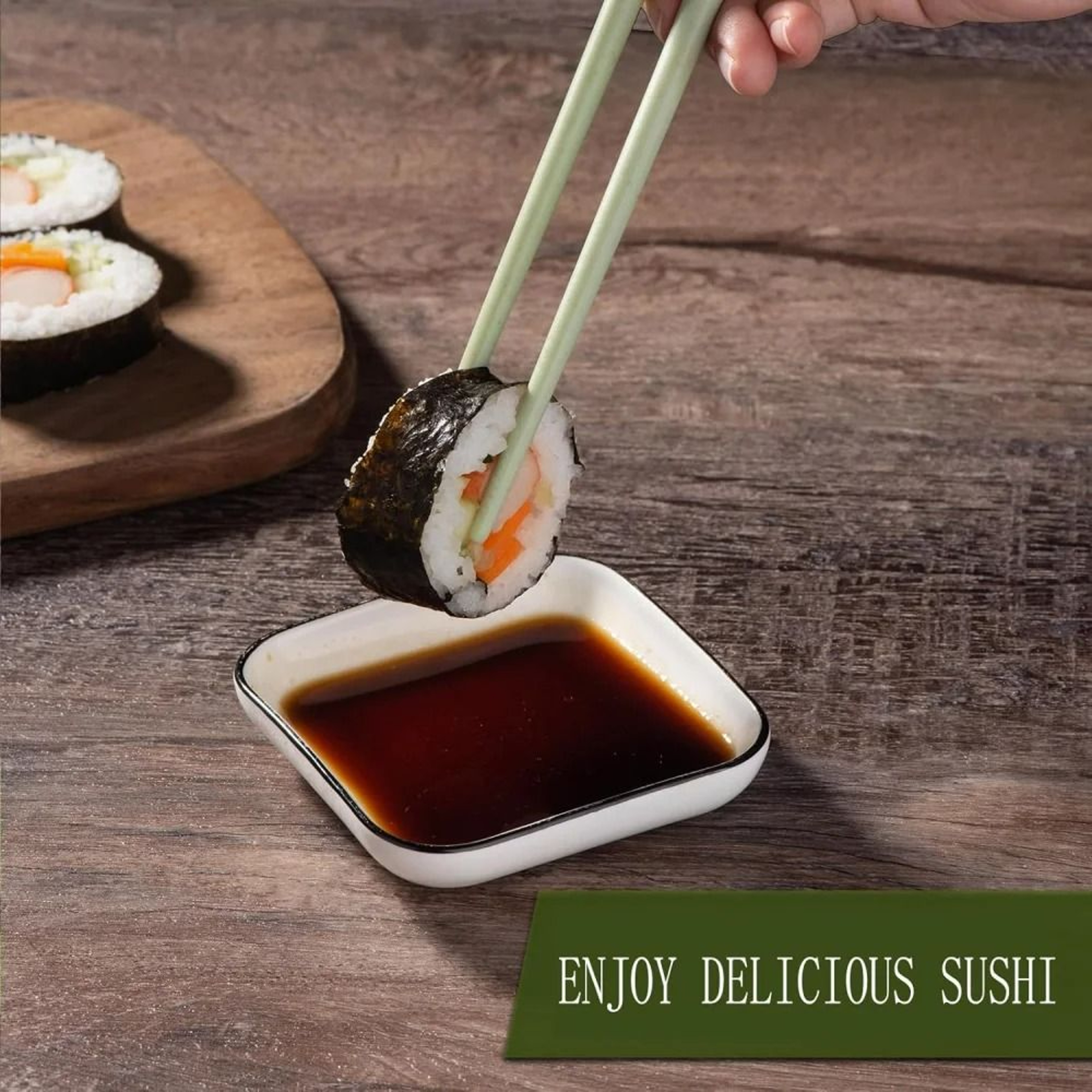 Professional NonStick Silicone Sushi Rolling Mat And Japanese Culinary Maker 4