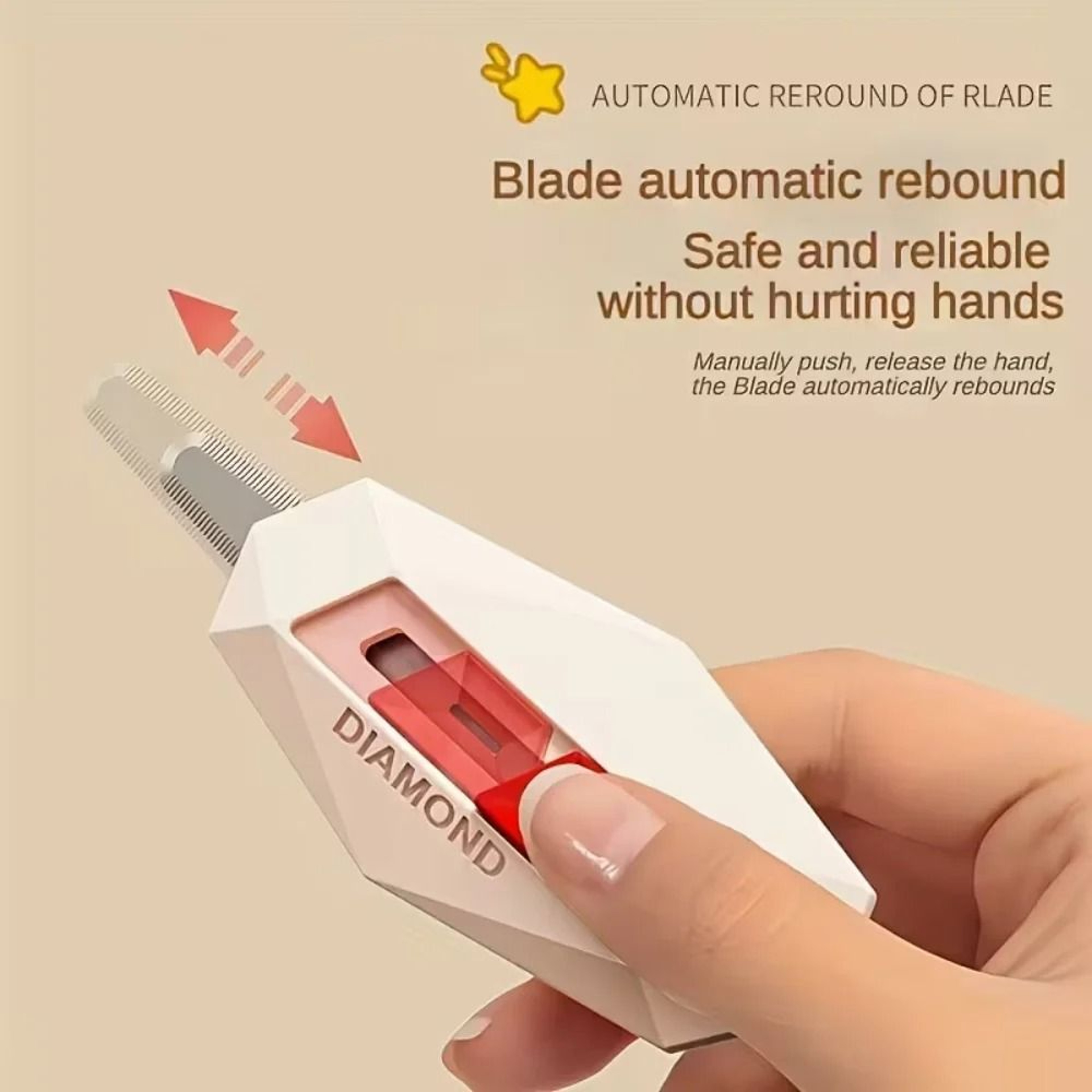 Magnetic Mini Extendable Safety Utility Knife And Precision Box Opener 3