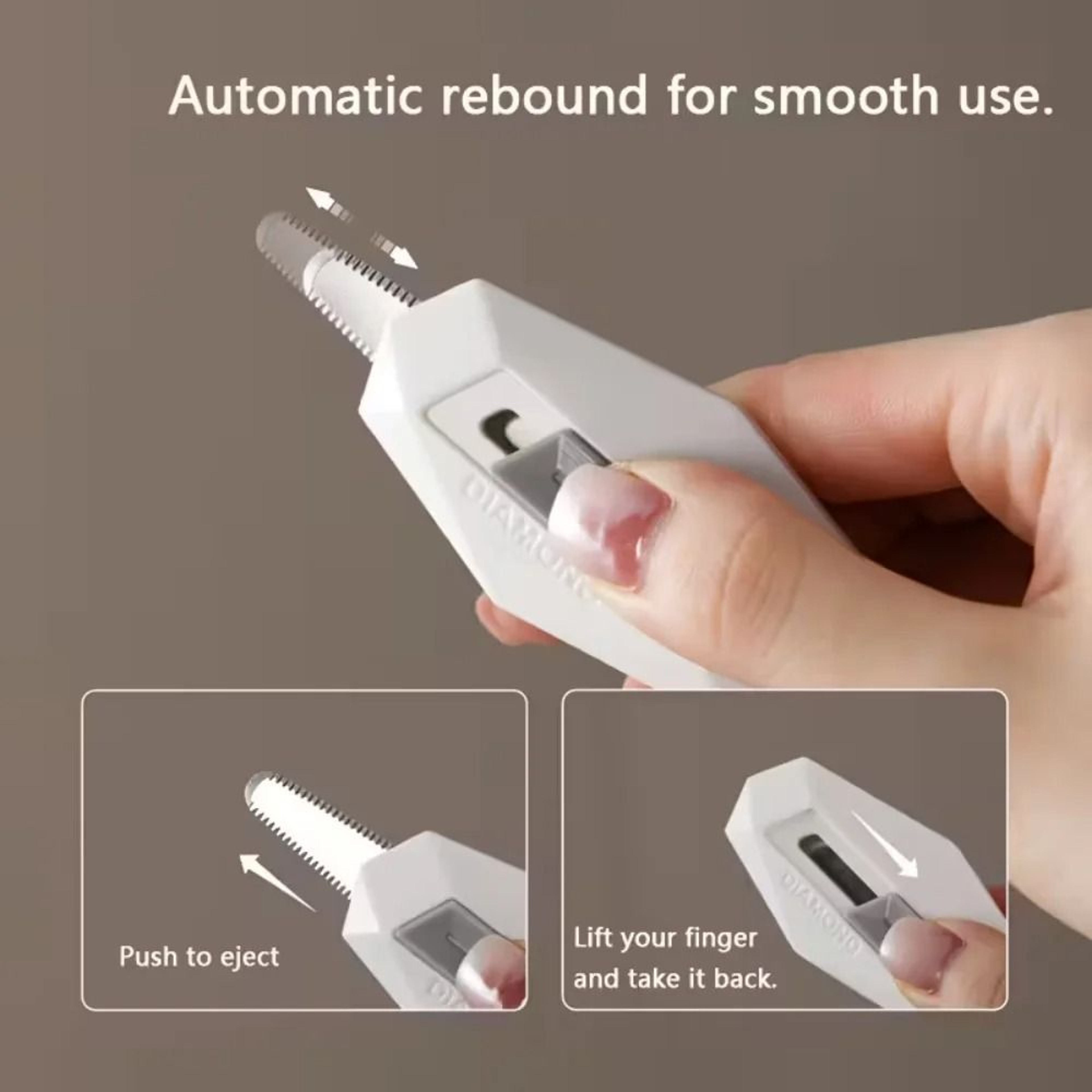 Magnetic Mini Extendable Safety Utility Knife And Precision Box Opener 5