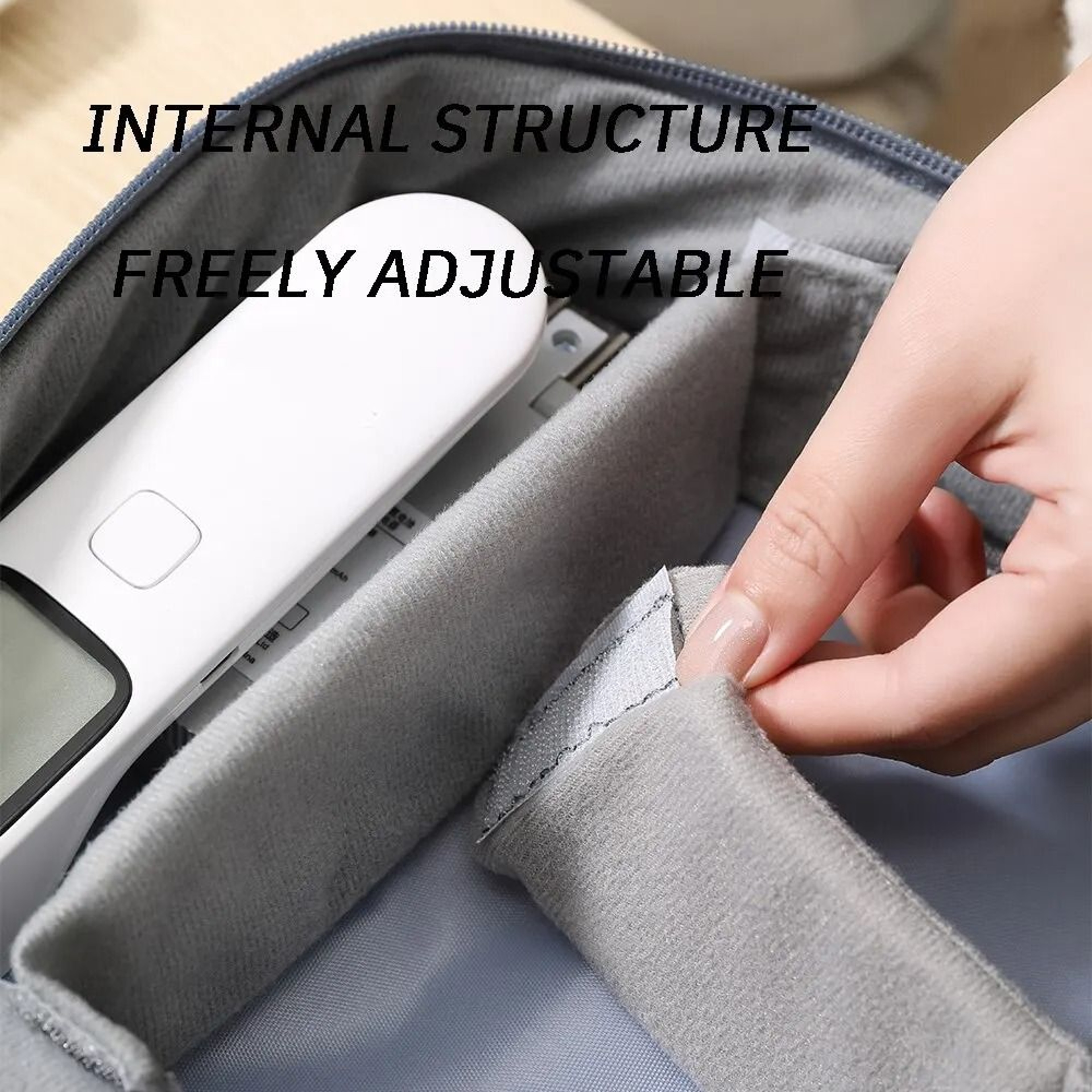 Professional Portable Waterproof Digital Organizer And Travel Cable Management Bag 4
