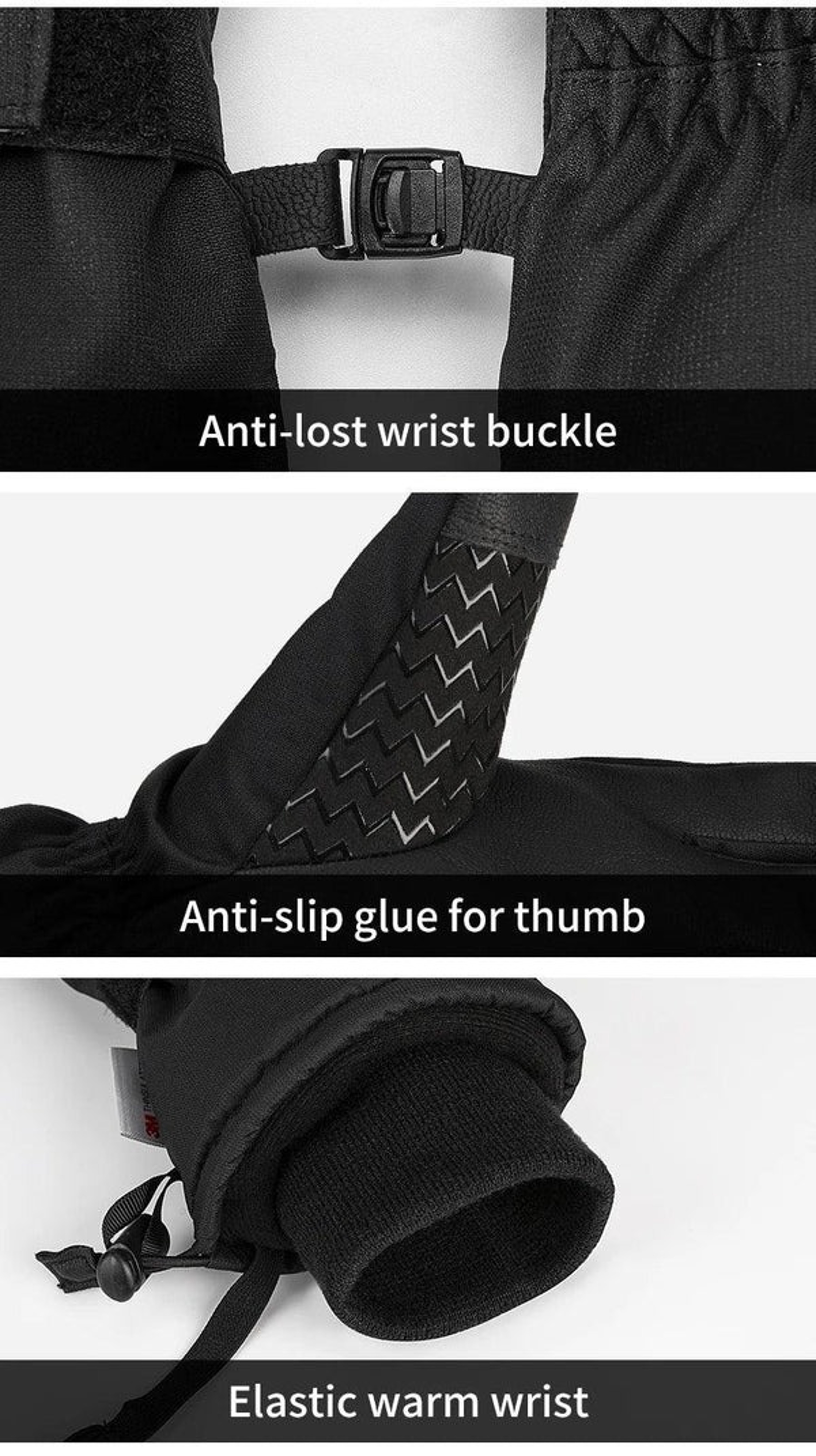 Ultralight Waterproof Winter Ski Gloves for Men and Women – view 16