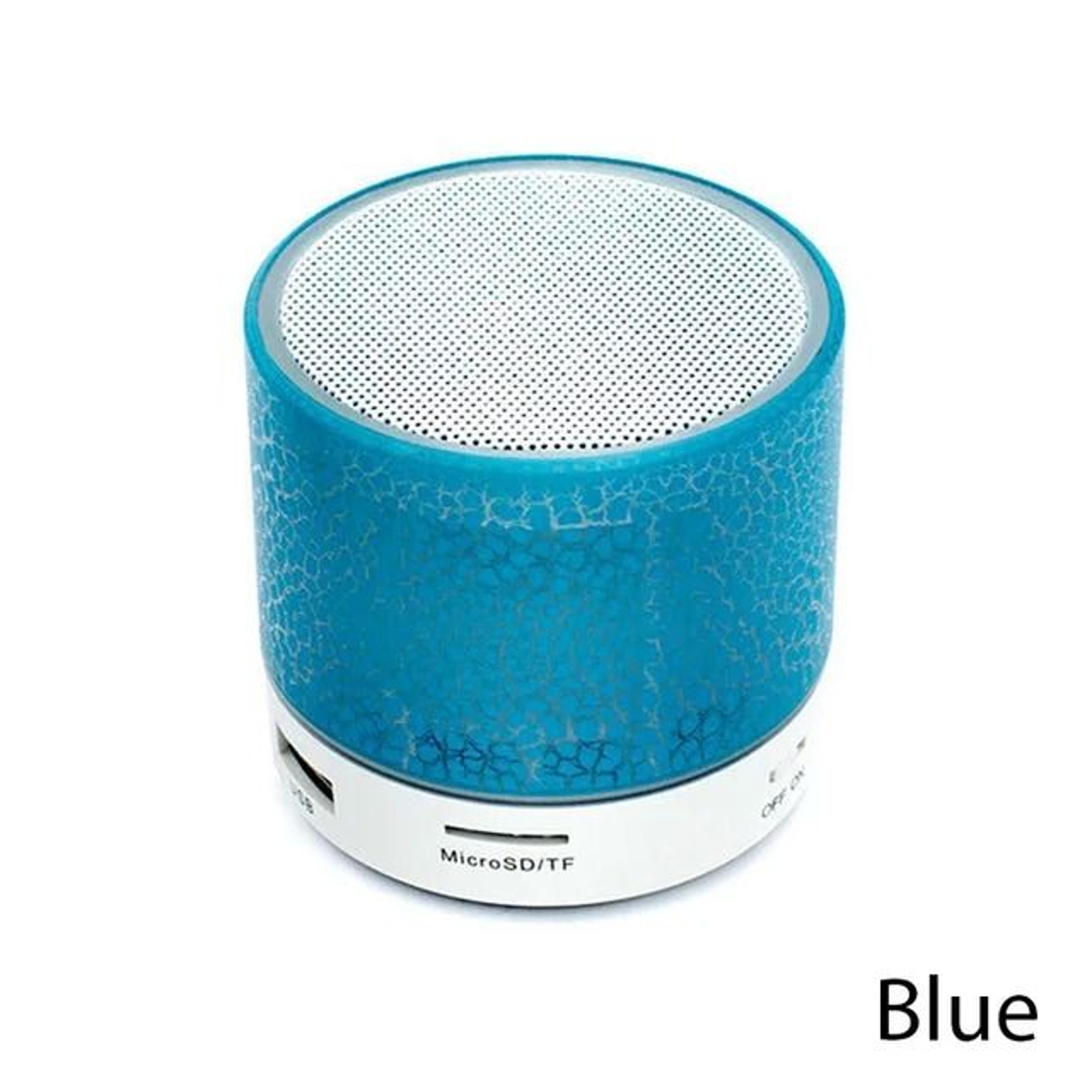 Professional HighFidelity Mini Bluetooth Speaker And Portable CrackDesign LED Subwoofer 9