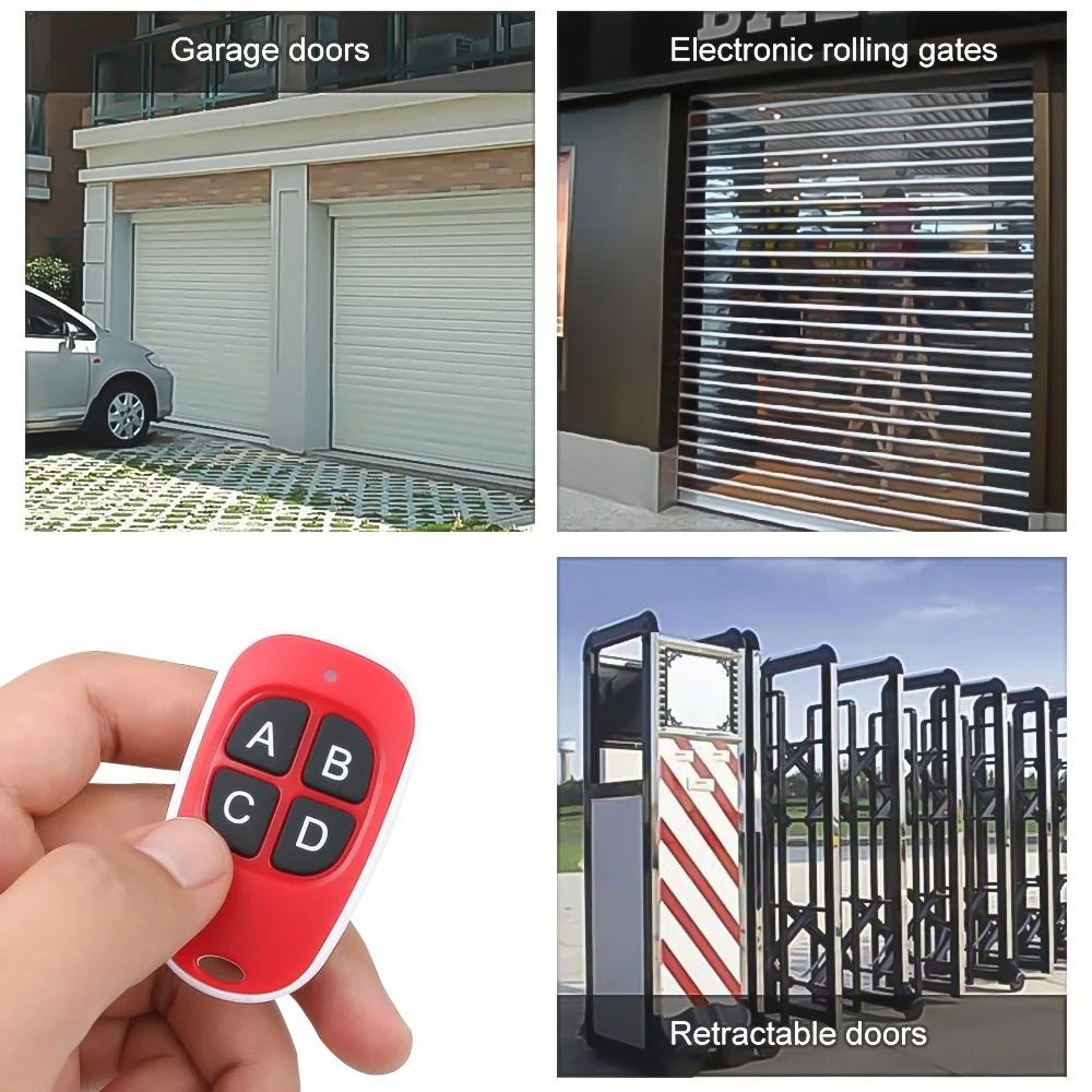 Professional High Security 433MHz RF Remote Control And Universal Garage Door Duplicator 3