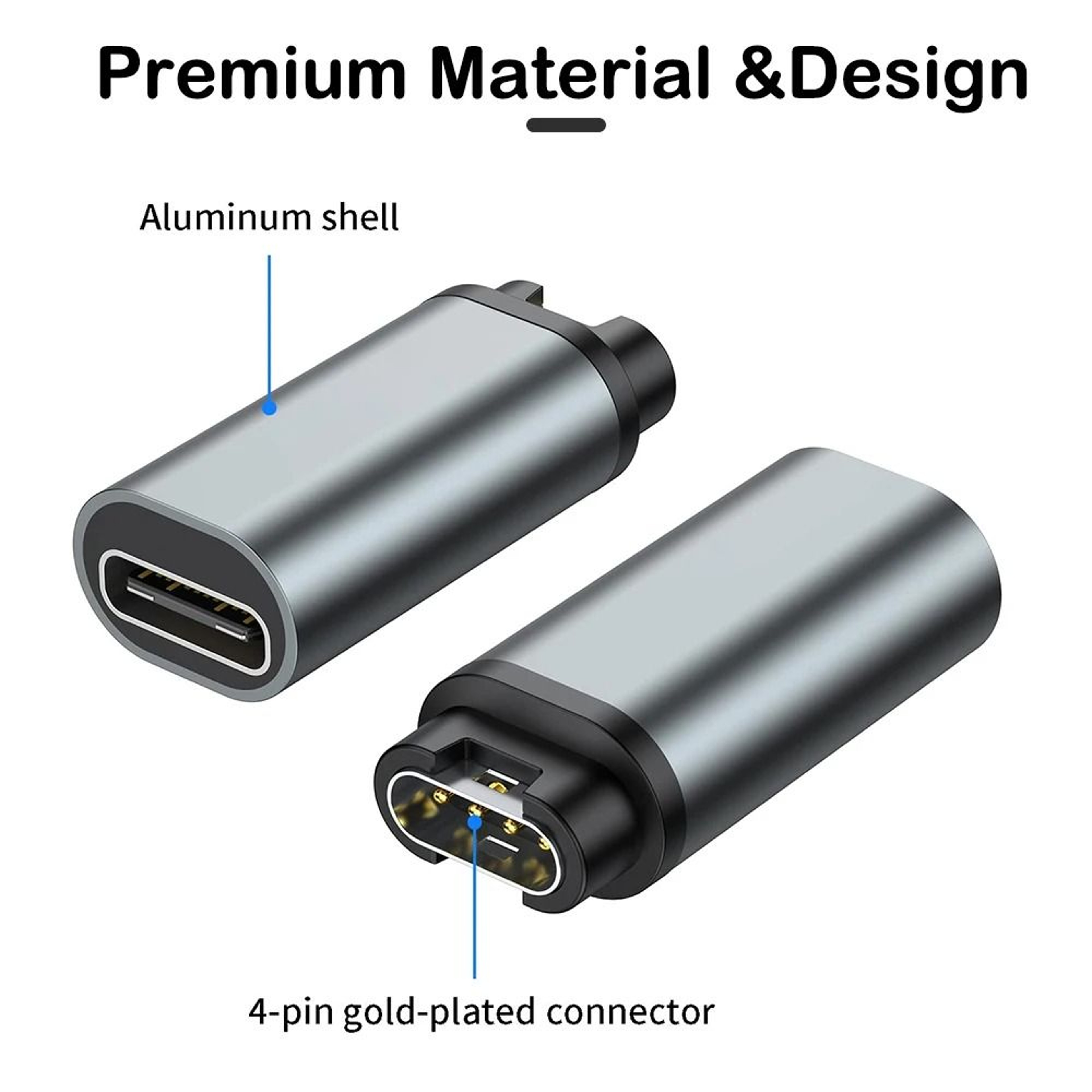 Performance USB C And Micro USB Charging Converter For Garmin Smartwatches 1