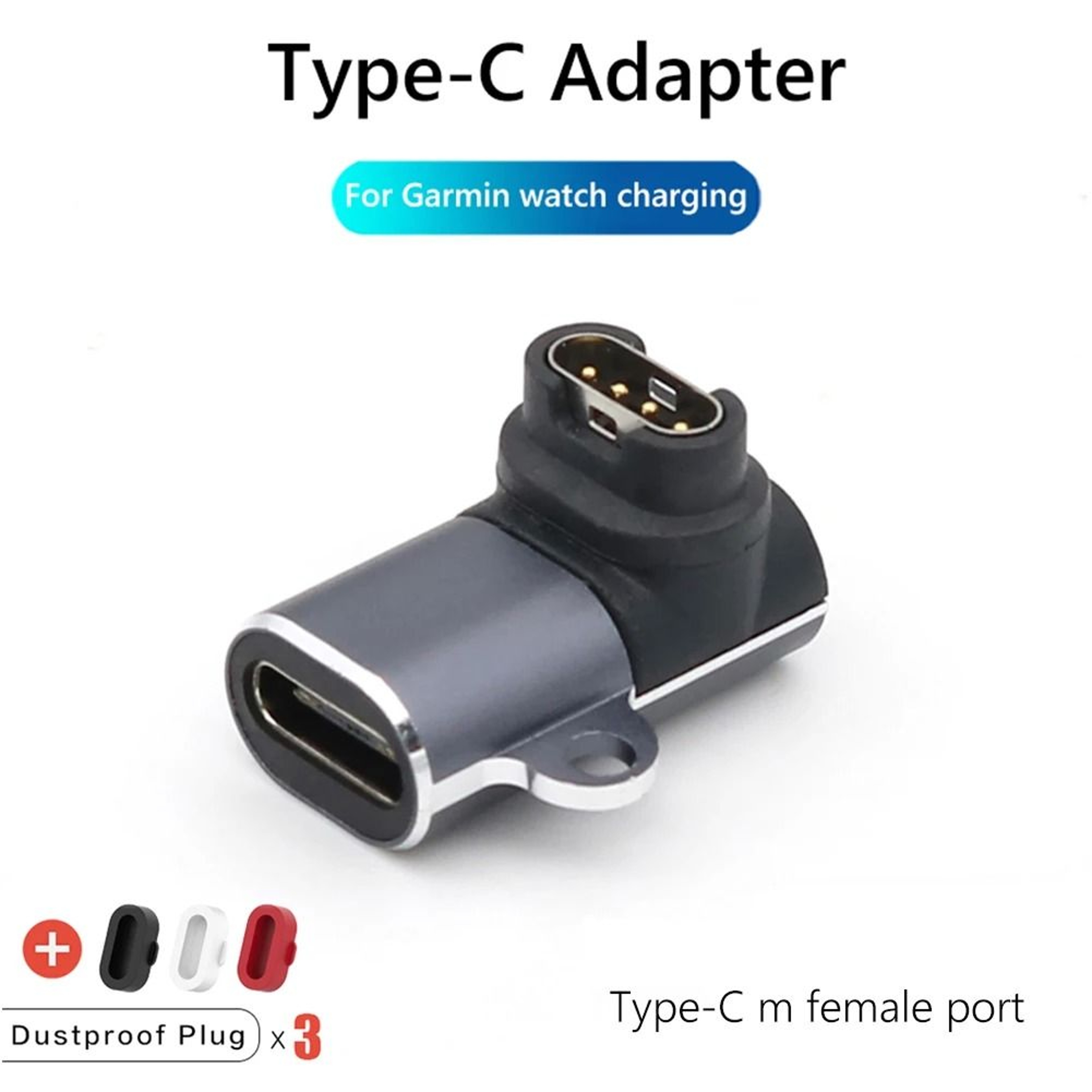 Performance USB C And Micro USB Charging Converter For Garmin Smartwatches 6