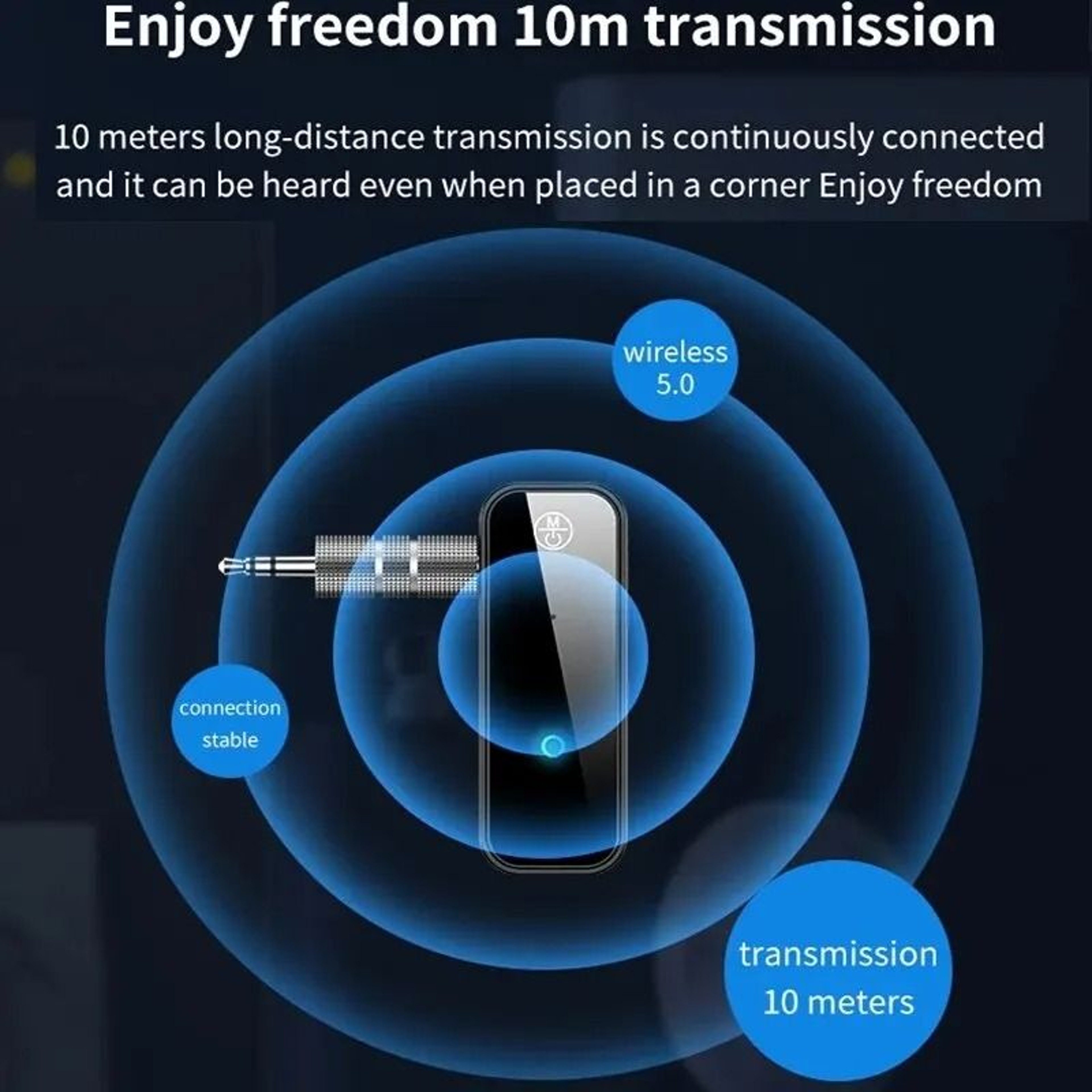 Bluetooth 50 High Fidelity Audio Receiver And Transmitter 2 In 1 Universal Adapter 6