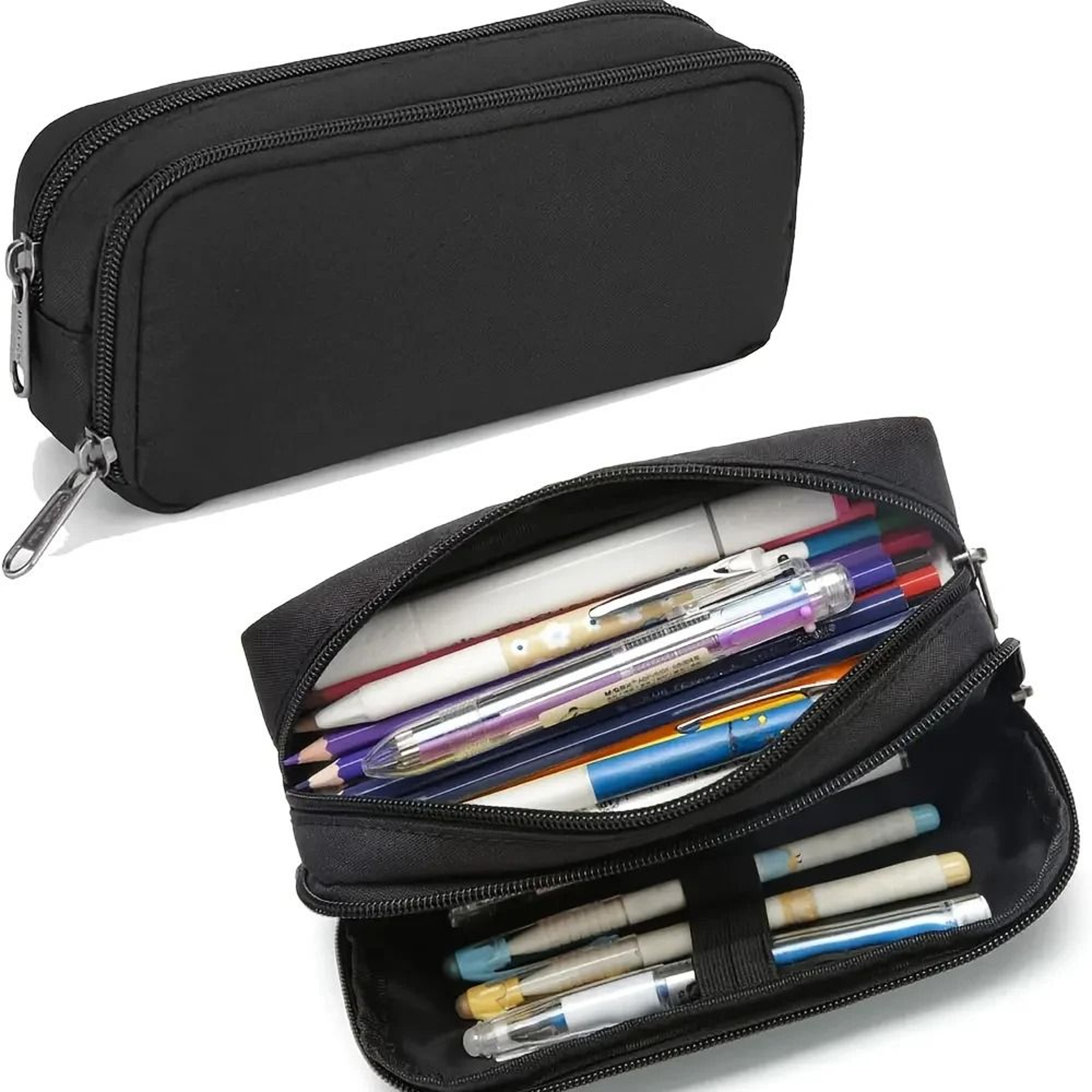 High Capacity Executive Pencil Pouch And MultiPurpose Stationery Hardware Organizer 0