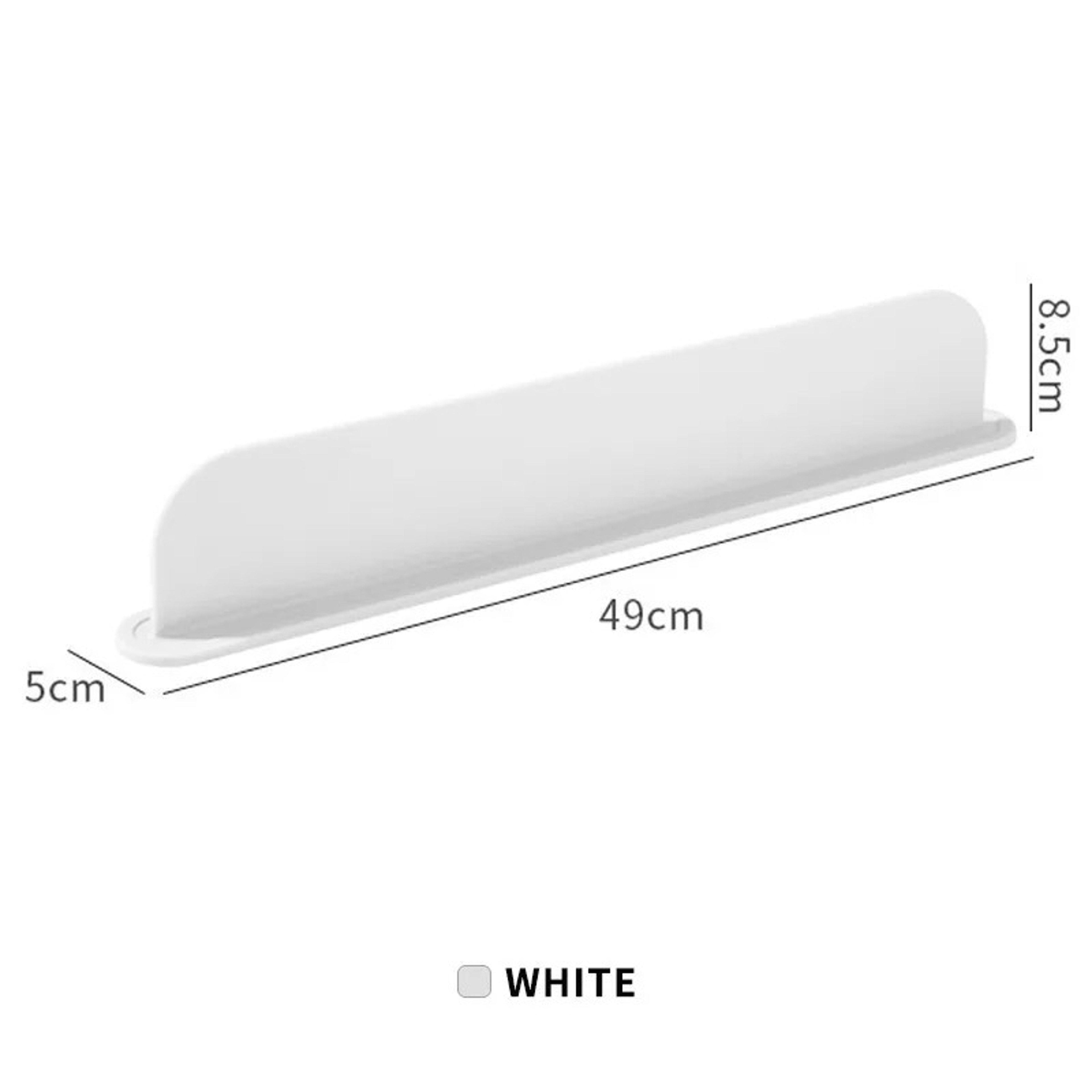 High Elasticity Silicone Kitchen Sink Splash Guard And Water Partition Barrier 9