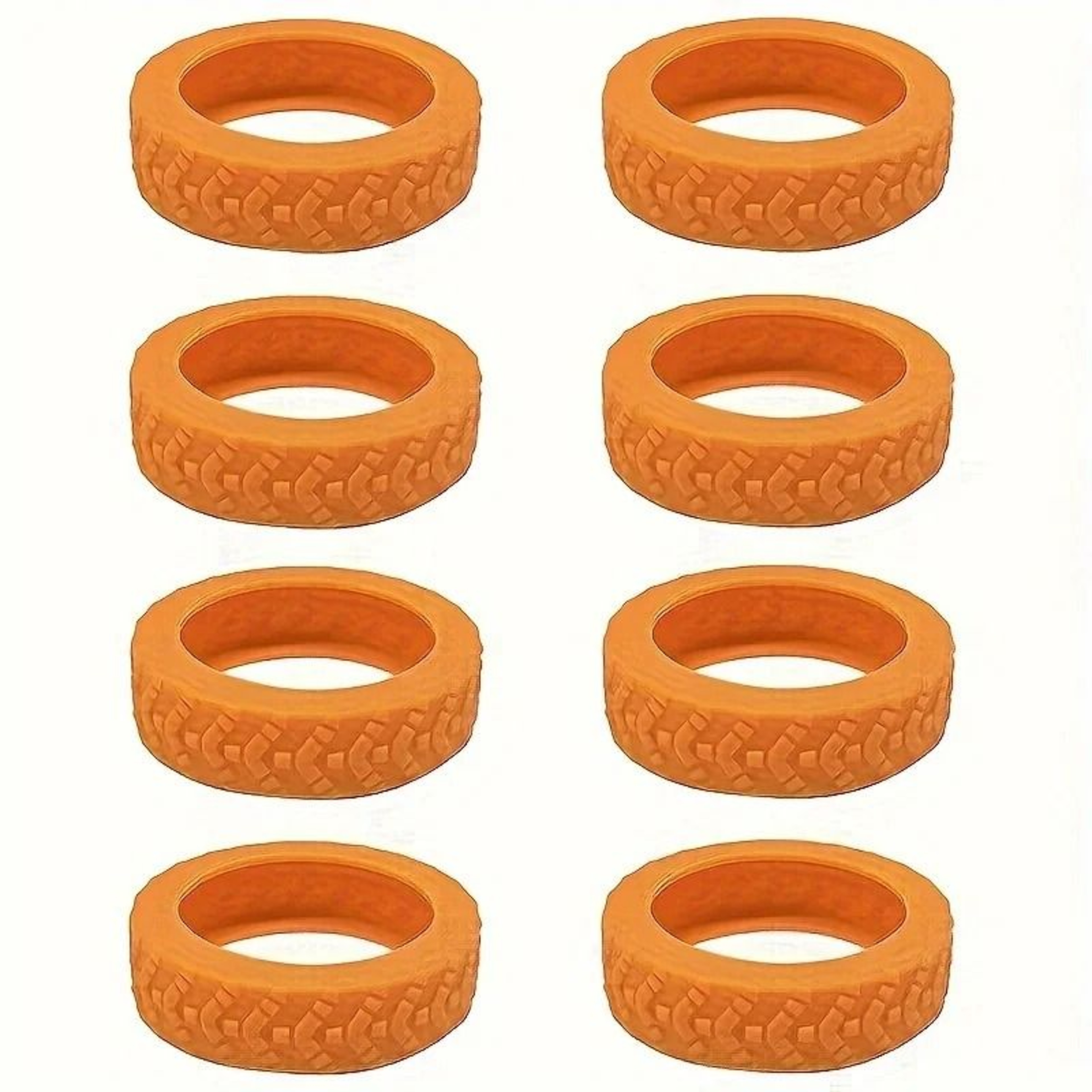 High Stability 8Piece Silicone Luggage Wheel Covers And Industrial Grade Noise Reduction Hardware 5