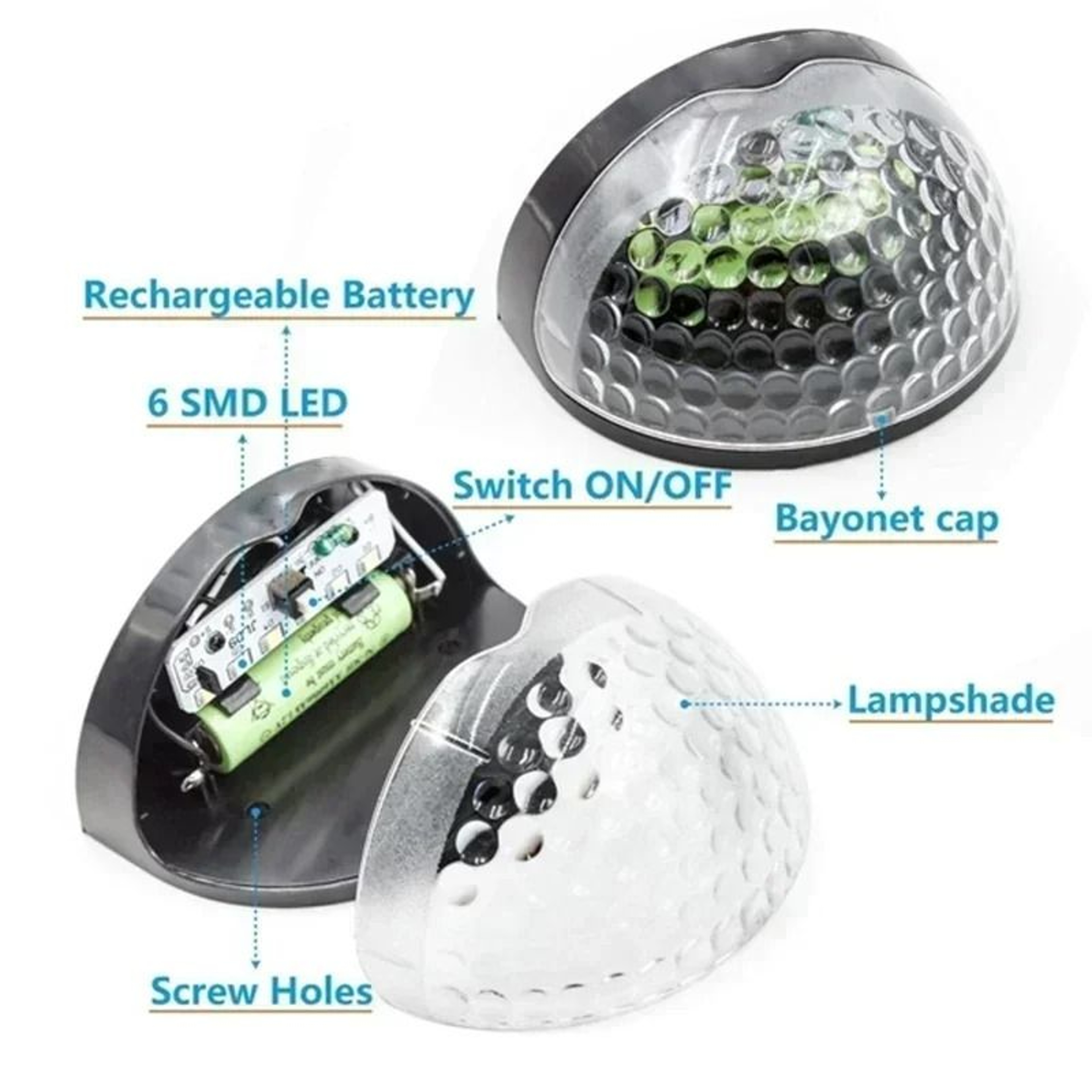 Solar Deck Light Outdoor Peel And Stick Deck Railing Lights 3