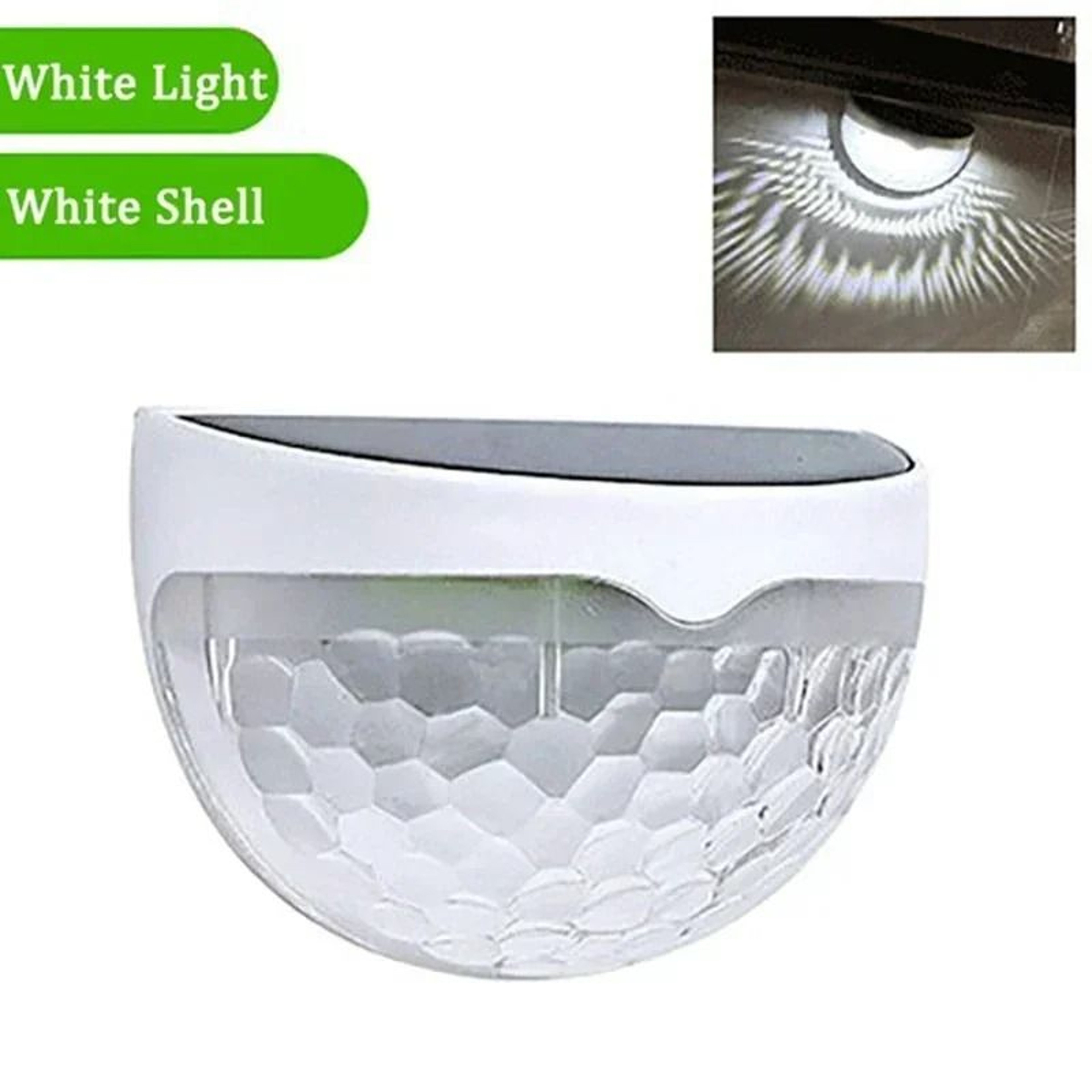LED Solar Outdoor Wall And Fence Lamp 10