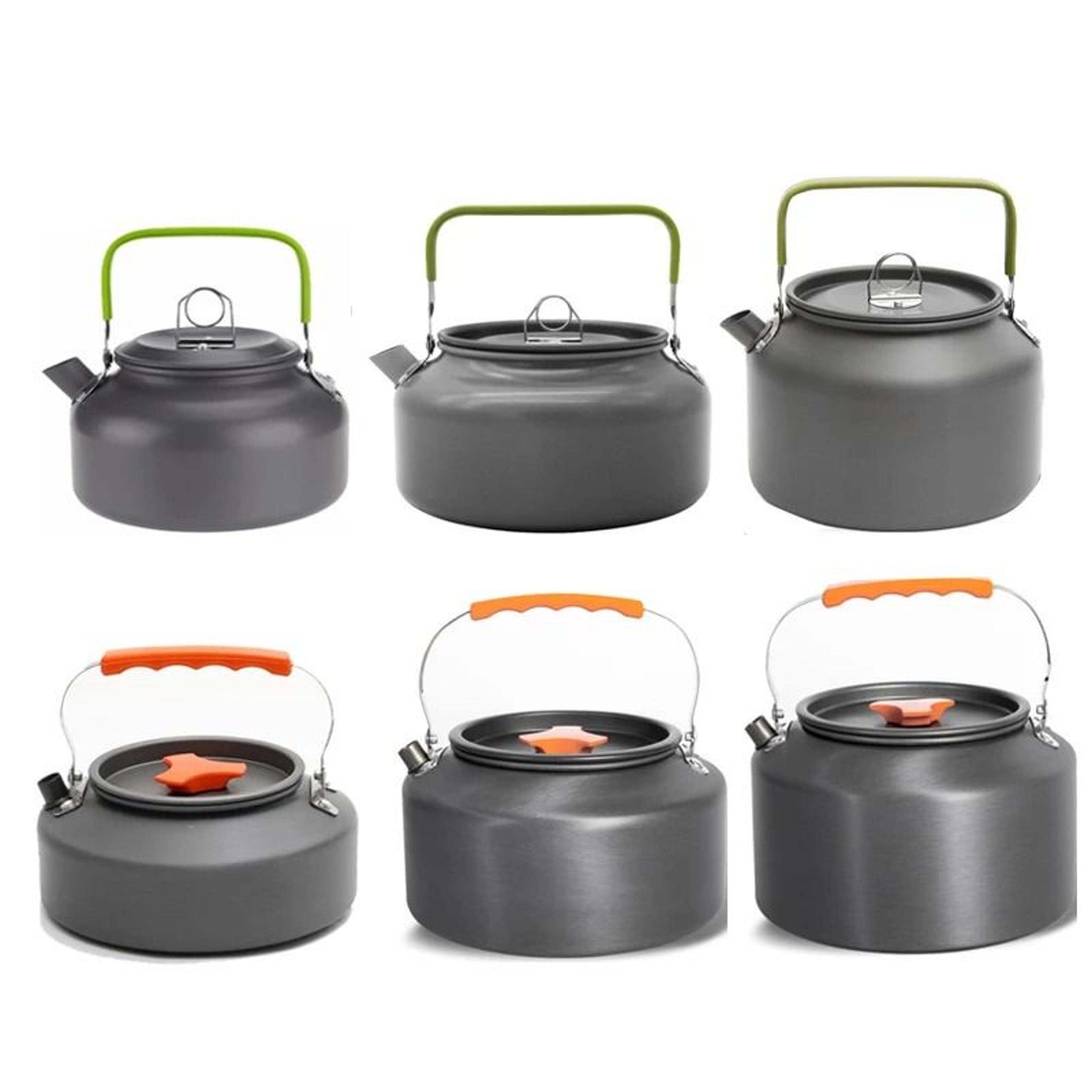 Aluminum Alloy Portable Outdoor Camping Kettle 1