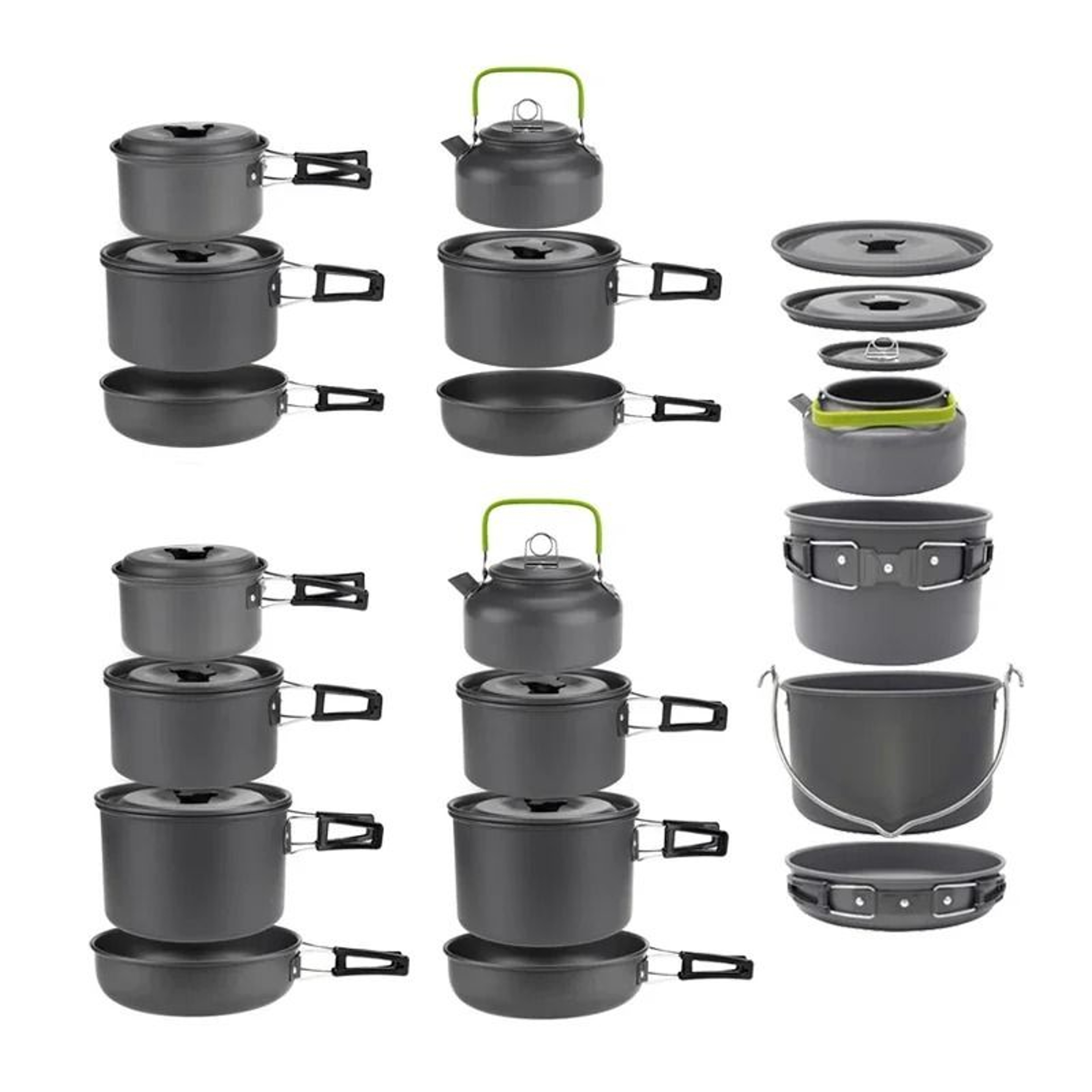 Professional Lightweight Camping Cookware Set For Groups 0