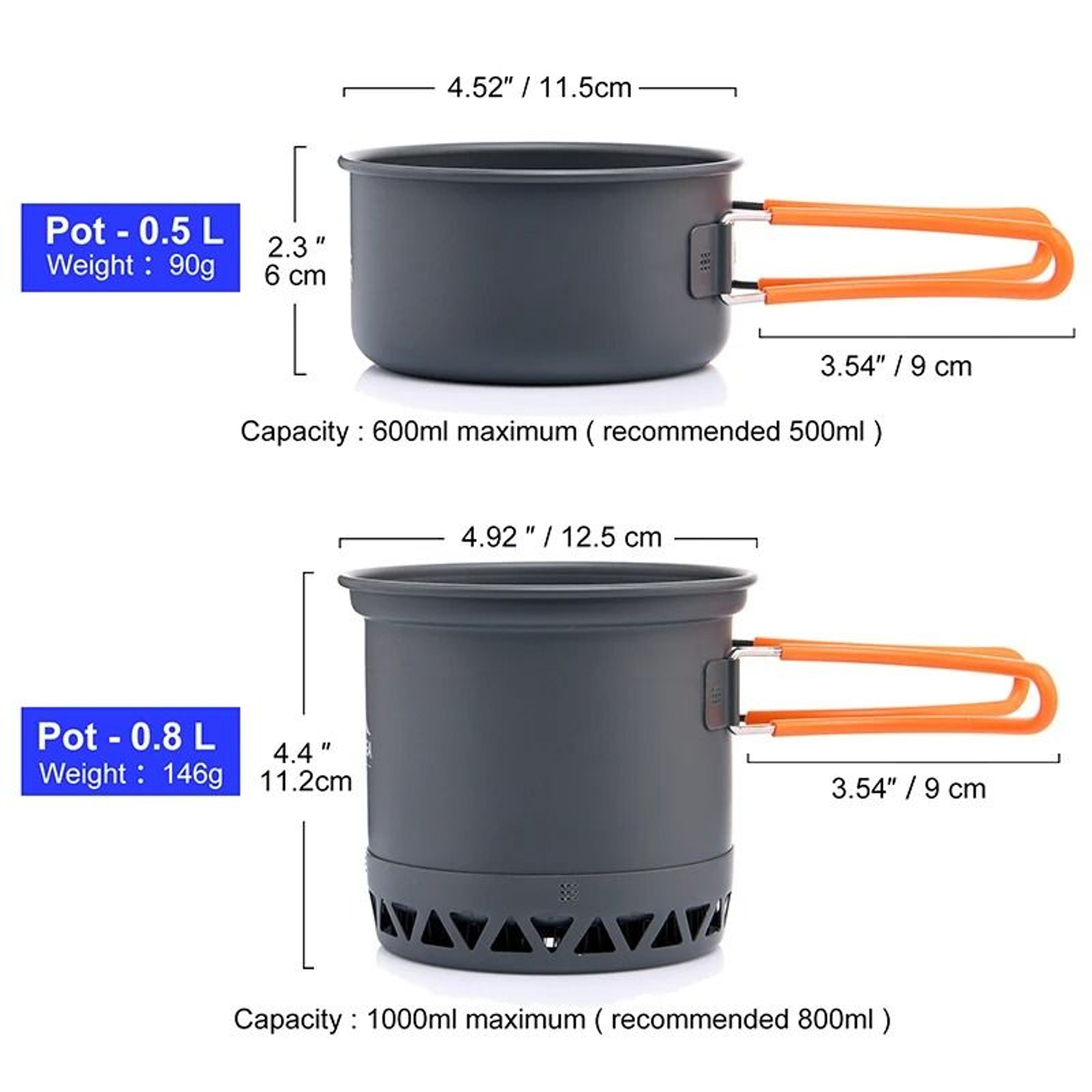 AllInOne Ultralight Camping Cookware System 2